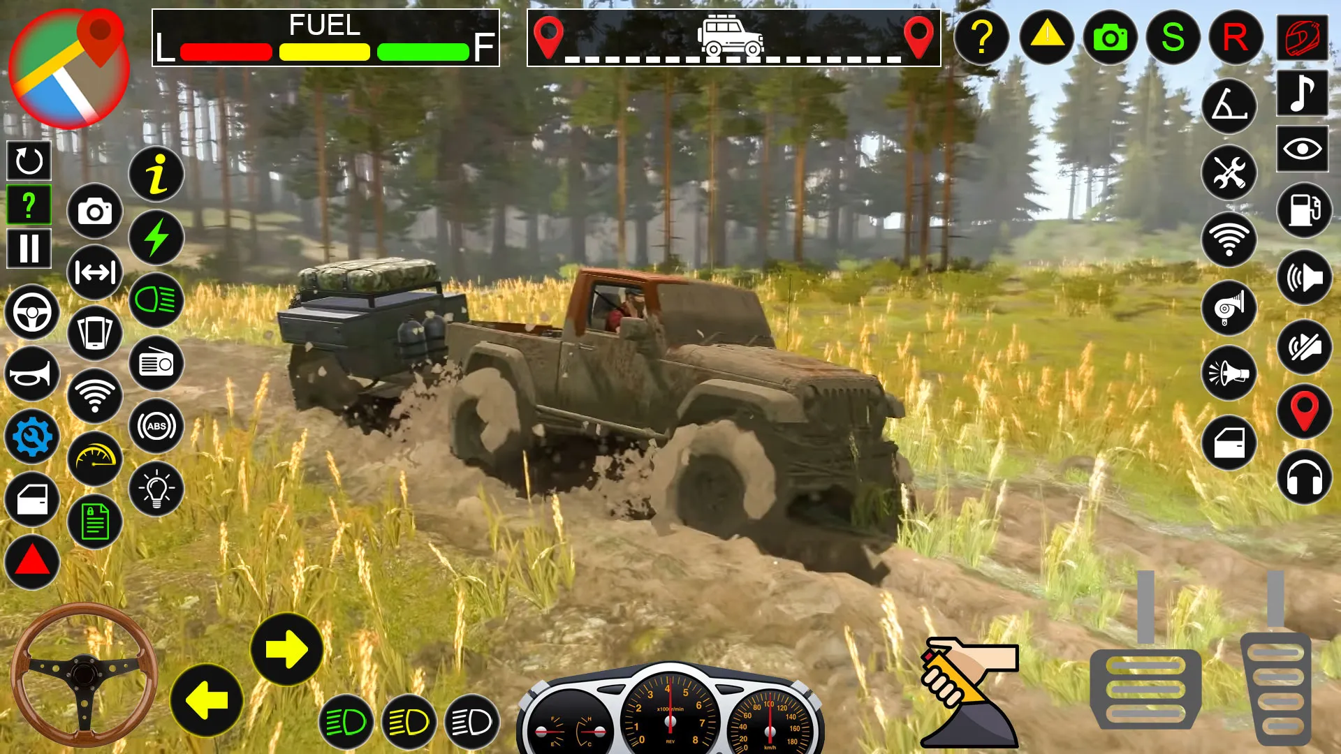 Offroad Jeep Simulator 4x4 Gam | Indus Appstore | Screenshot