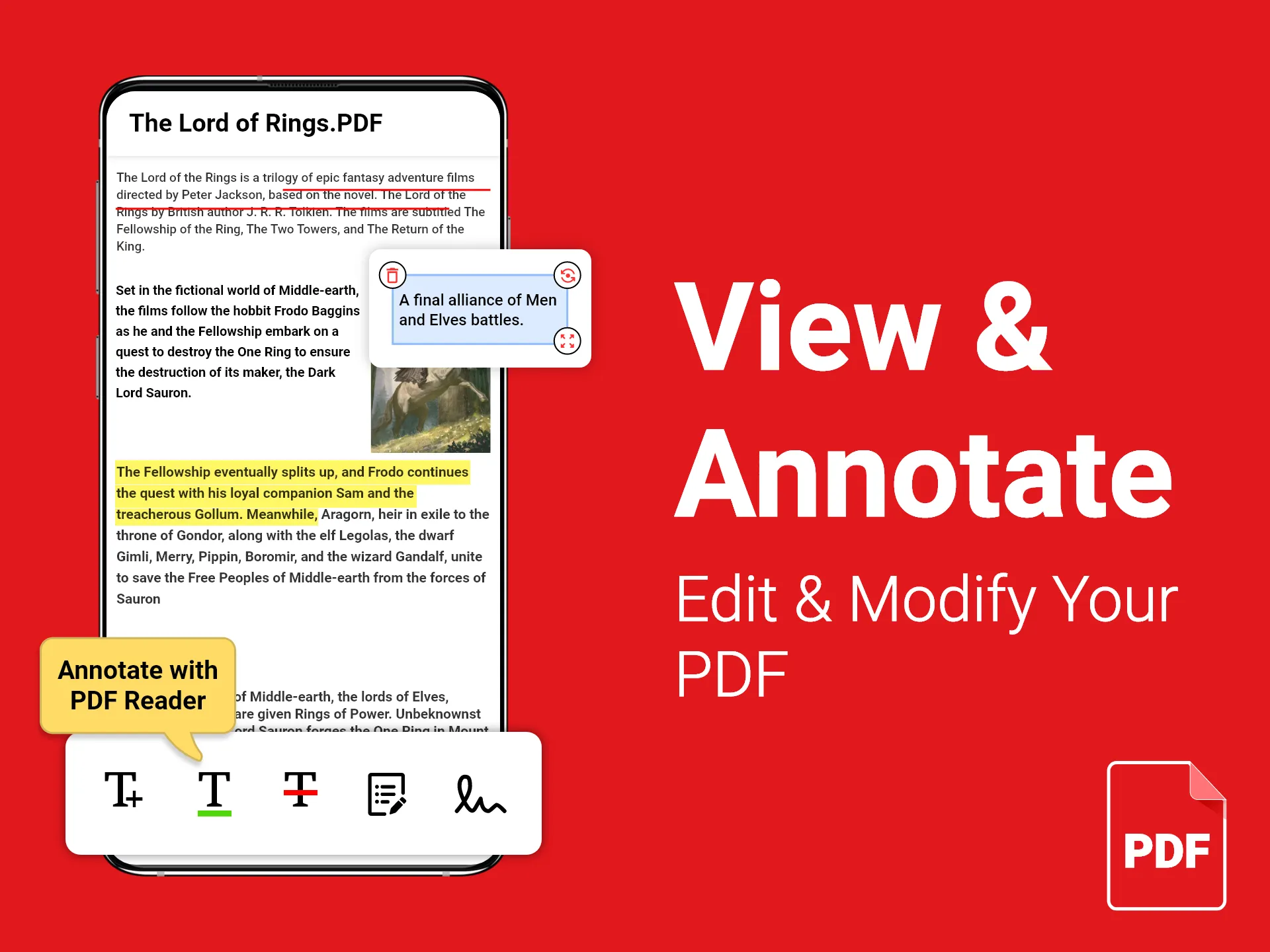 PDF Reader - PDF Viewer | Indus Appstore | Screenshot