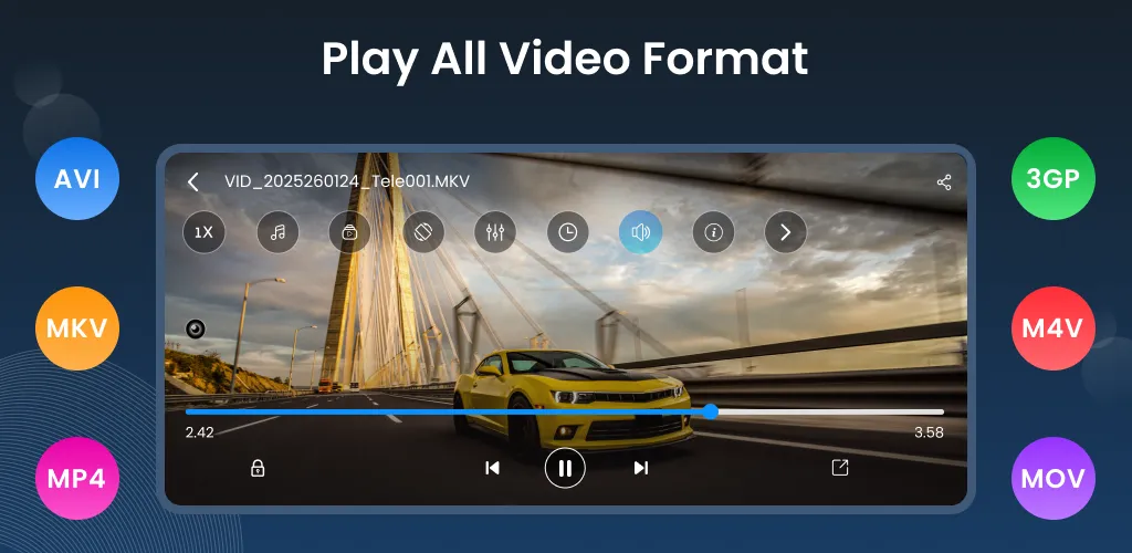 Full Screen HD Video Player | Indus Appstore | Screenshot