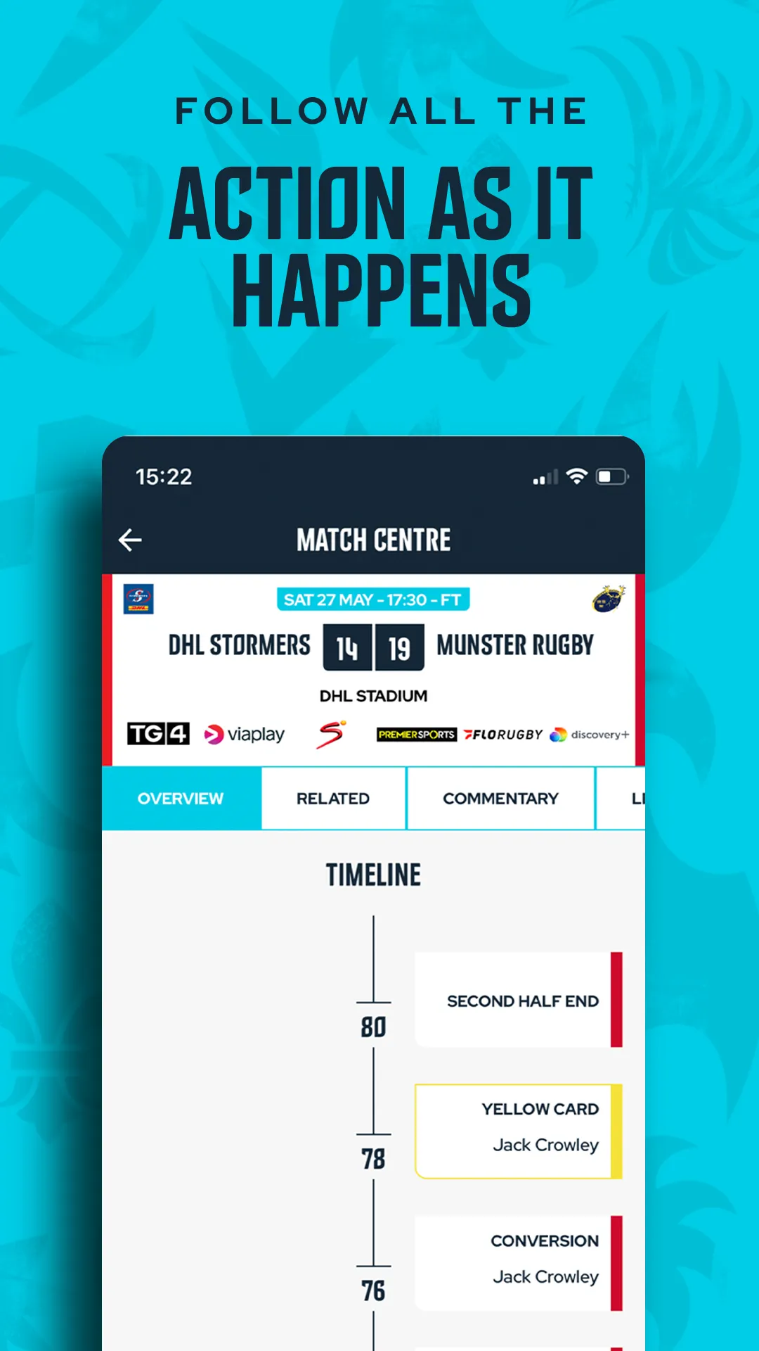 United Rugby Championship | Indus Appstore | Screenshot