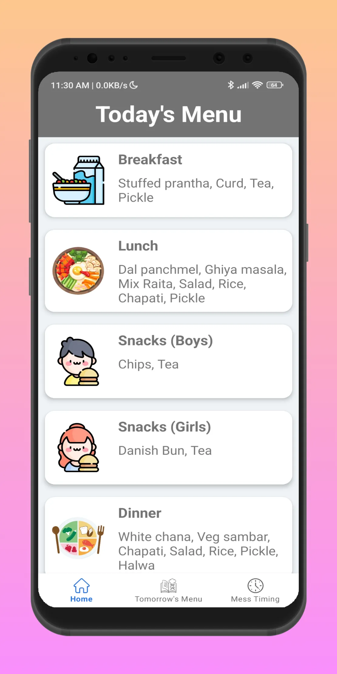 CuMeal | Indus Appstore | Screenshot