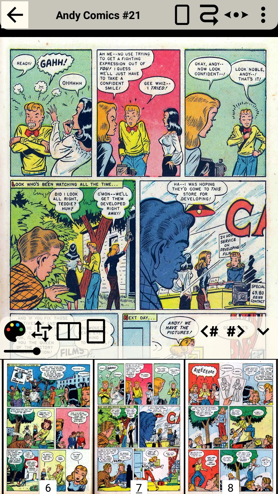 CDisplayEx Comic Reader Lite | Indus Appstore | Screenshot