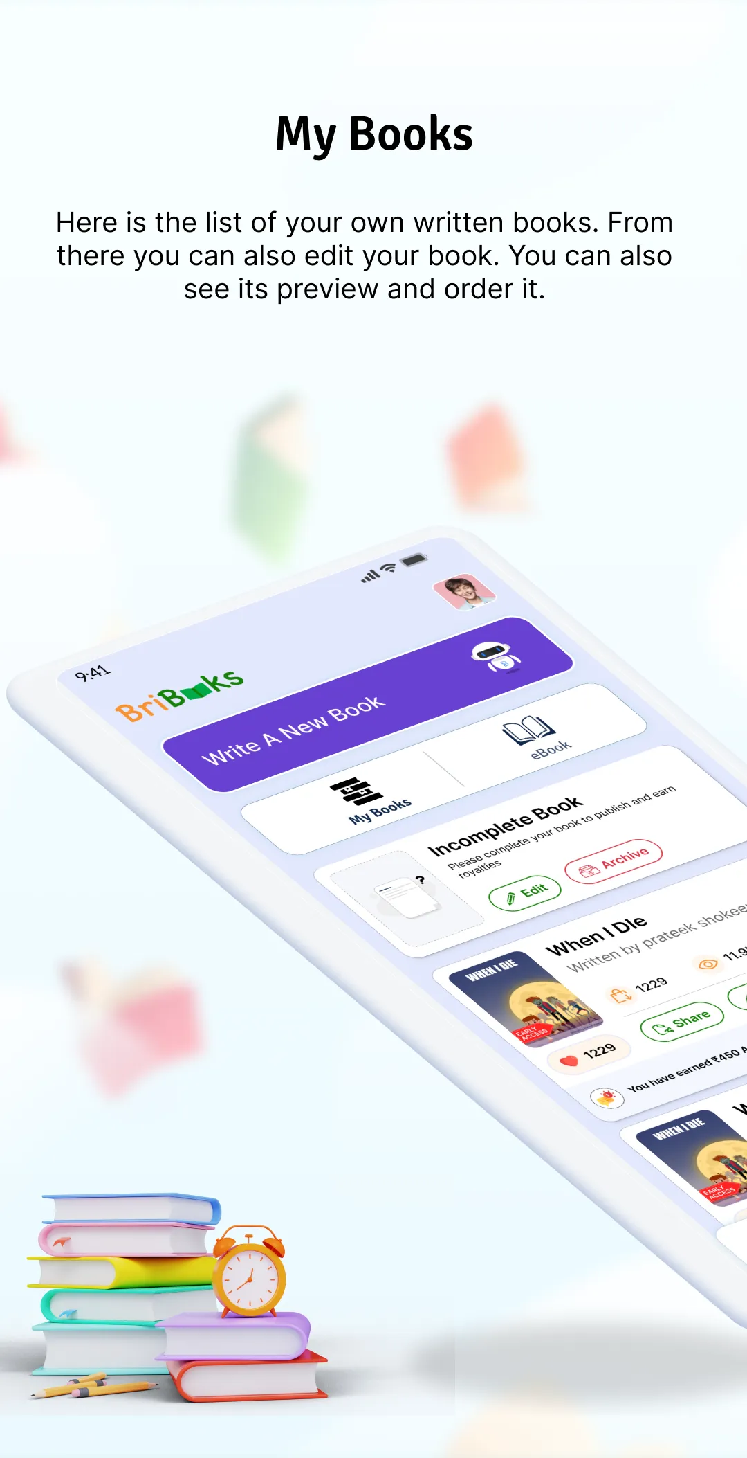 BriBooks | Indus Appstore | Screenshot