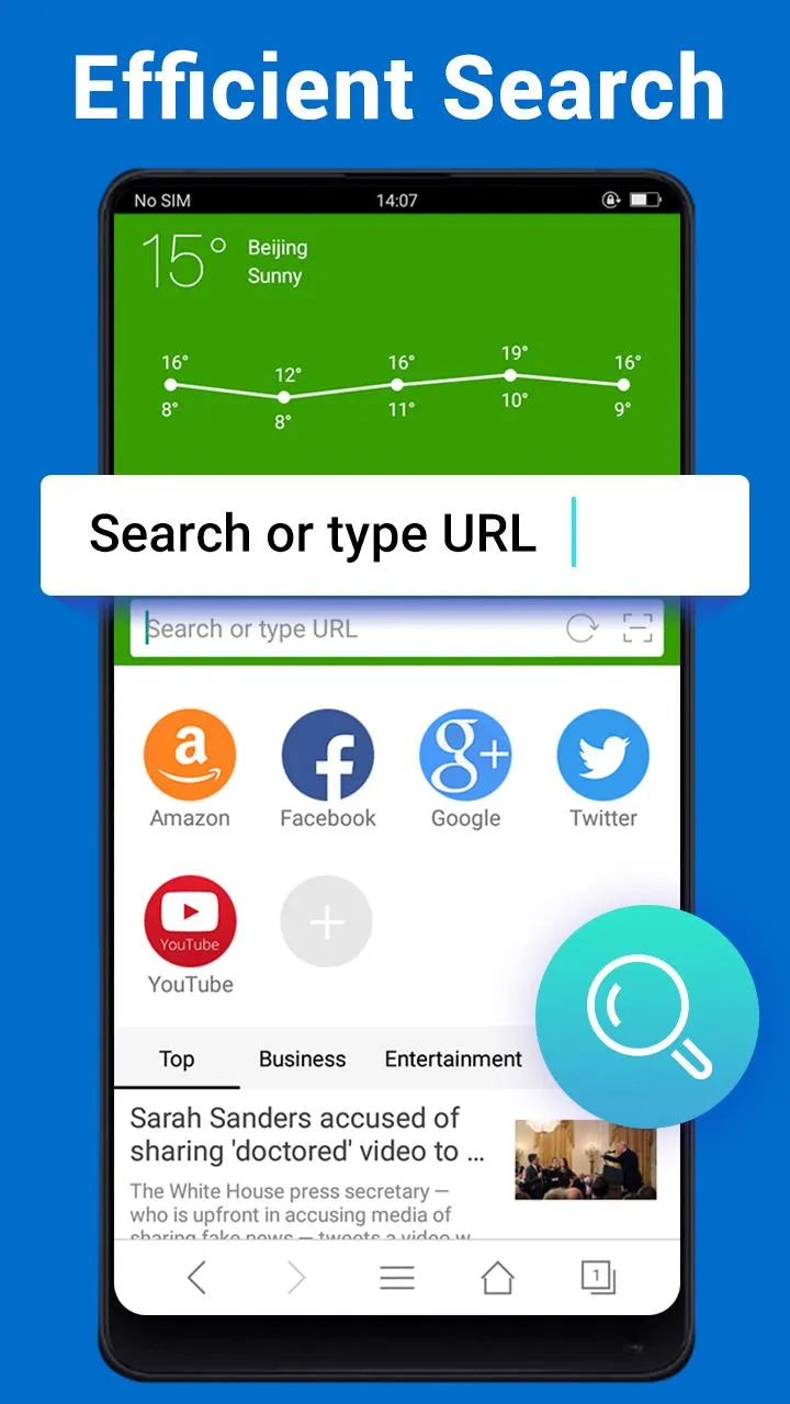 Web Browser - Fast & Private | Indus Appstore | Screenshot