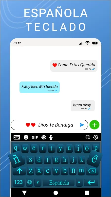 Spanish Language Keyboard | Indus Appstore | Screenshot