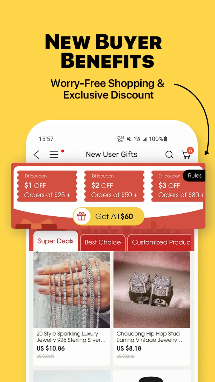 DHgate-online wholesale stores | Indus Appstore | Screenshot