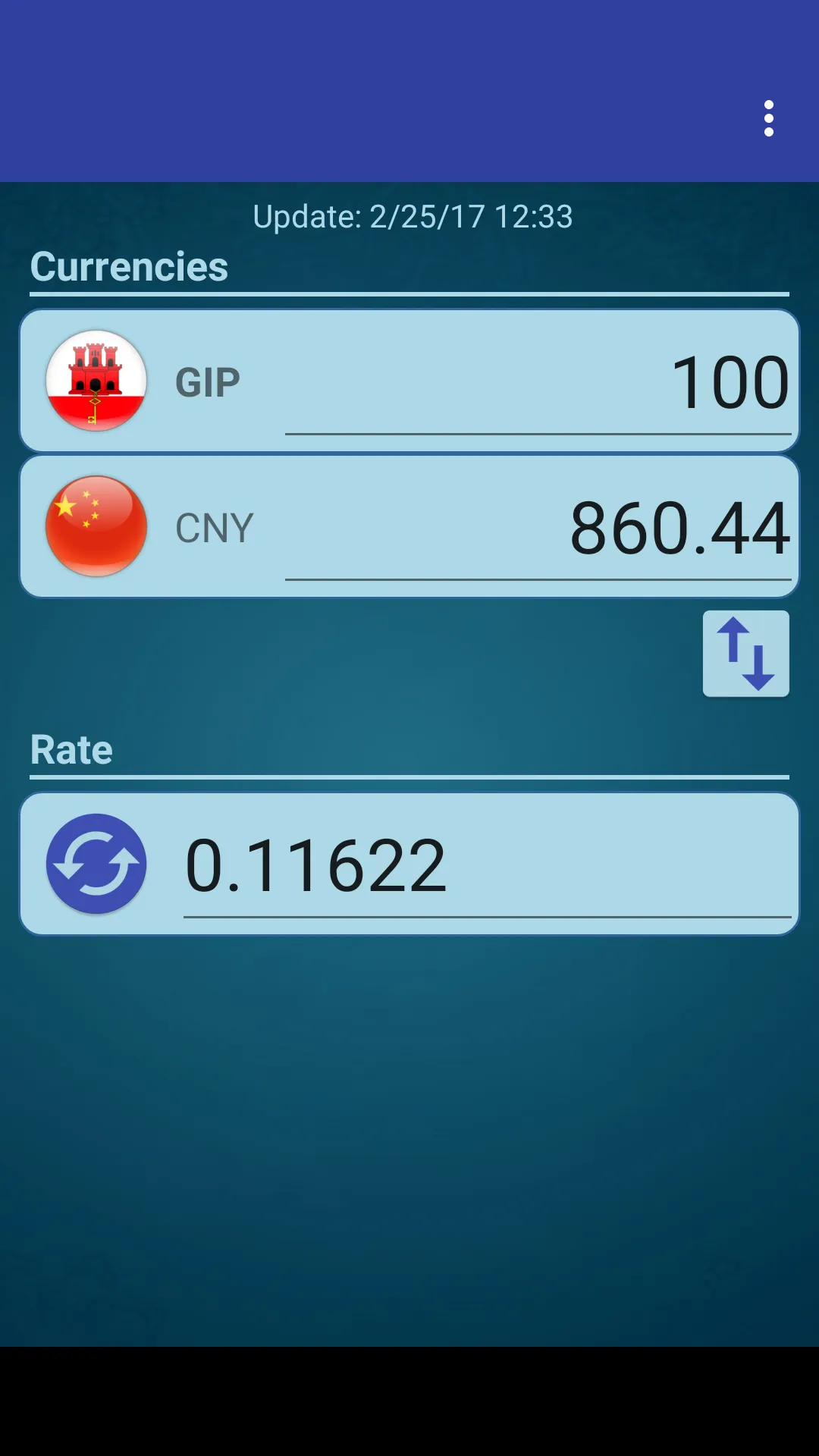 Chinese Yuan x Gibraltar Pound | Indus Appstore | Screenshot