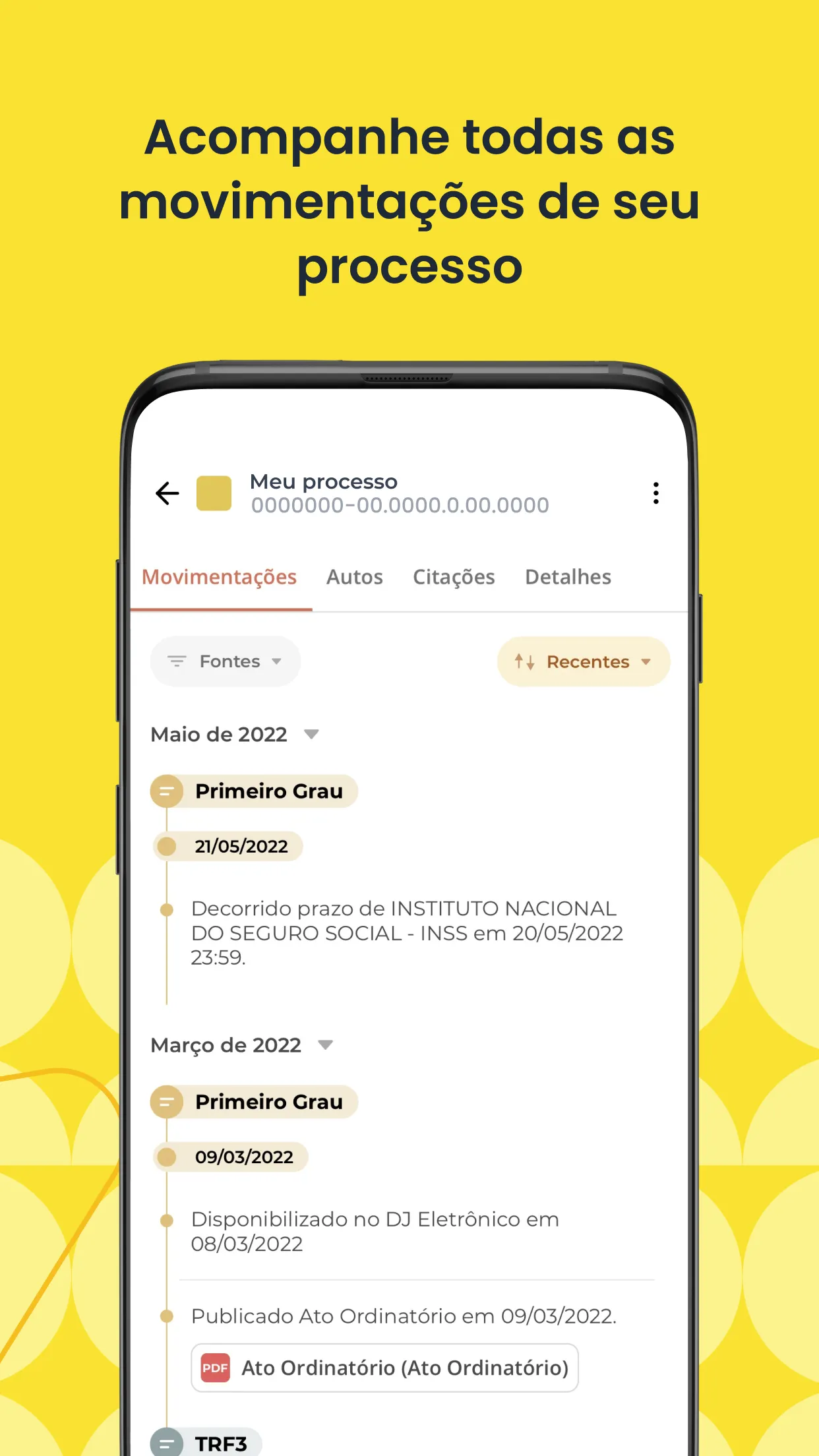 Consultar Processo - Escavador | Indus Appstore | Screenshot