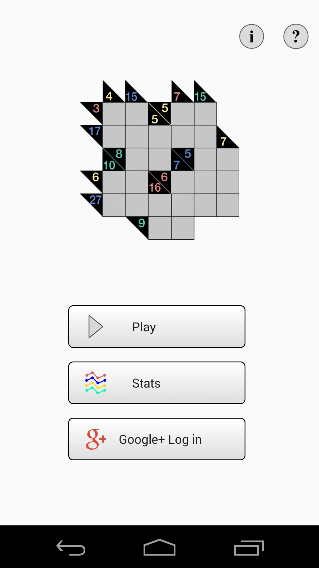 Kakuro Logic Puzzles | Indus Appstore | Screenshot