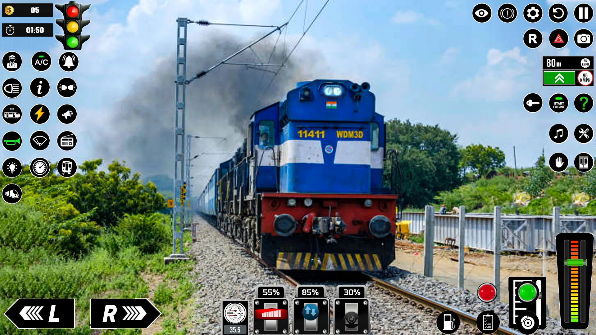 Real Train Simulator 3D Game | Indus Appstore | Screenshot