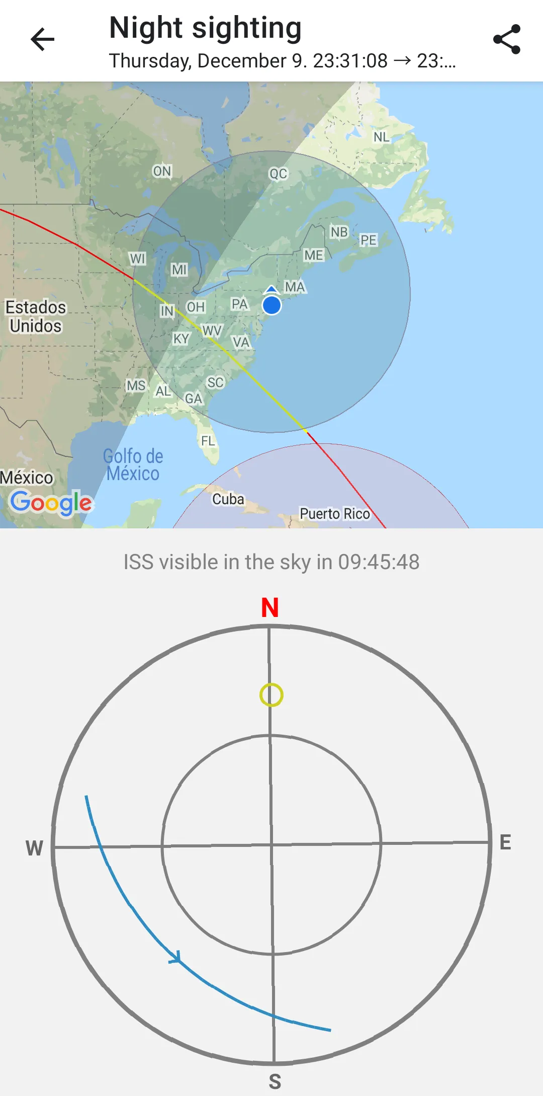 ISS on Live:Space Station Live | Indus Appstore | Screenshot