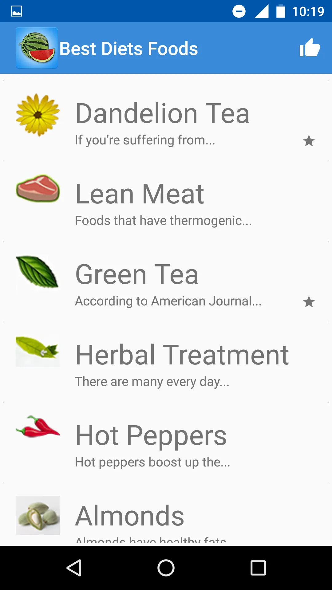 Healthy Diet Foods | Indus Appstore | Screenshot