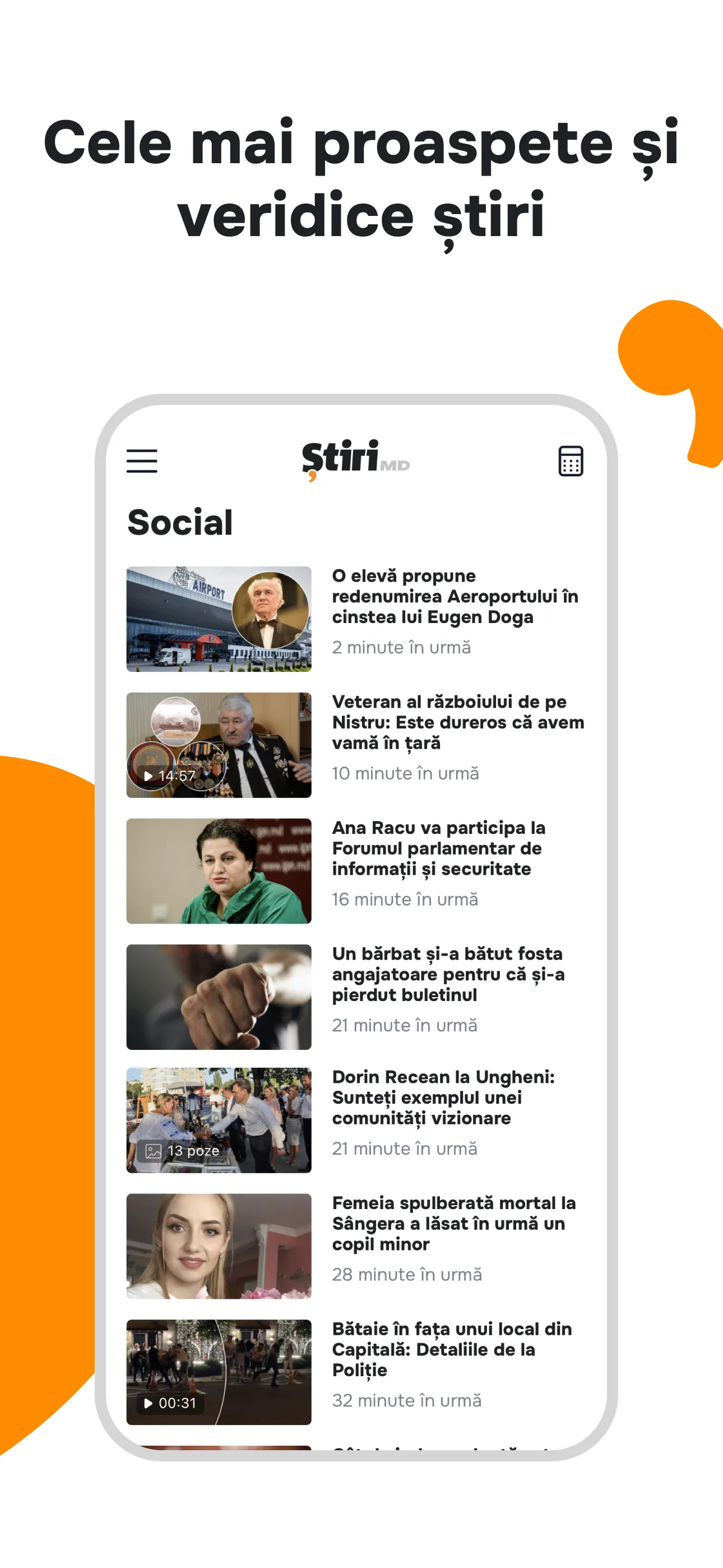 Stiri.md - Știri din Moldova | Indus Appstore | Screenshot