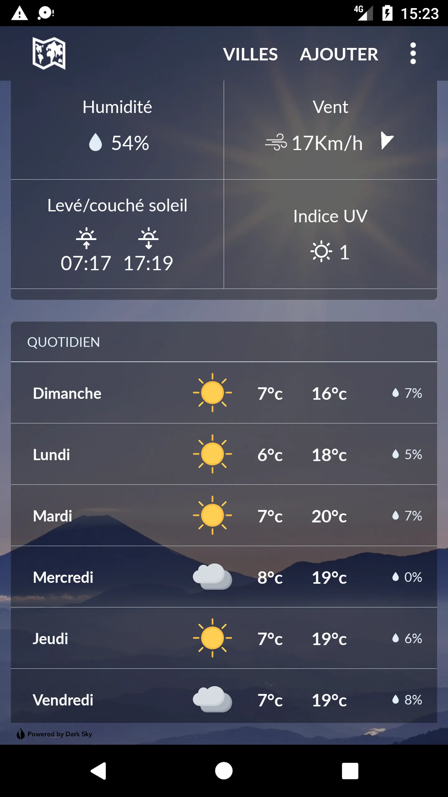 Morocco Weather | Indus Appstore | Screenshot