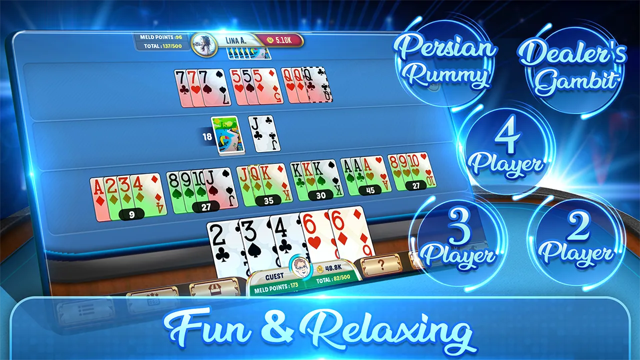 Rummy 500 - Offline Card Games | Indus Appstore | Screenshot