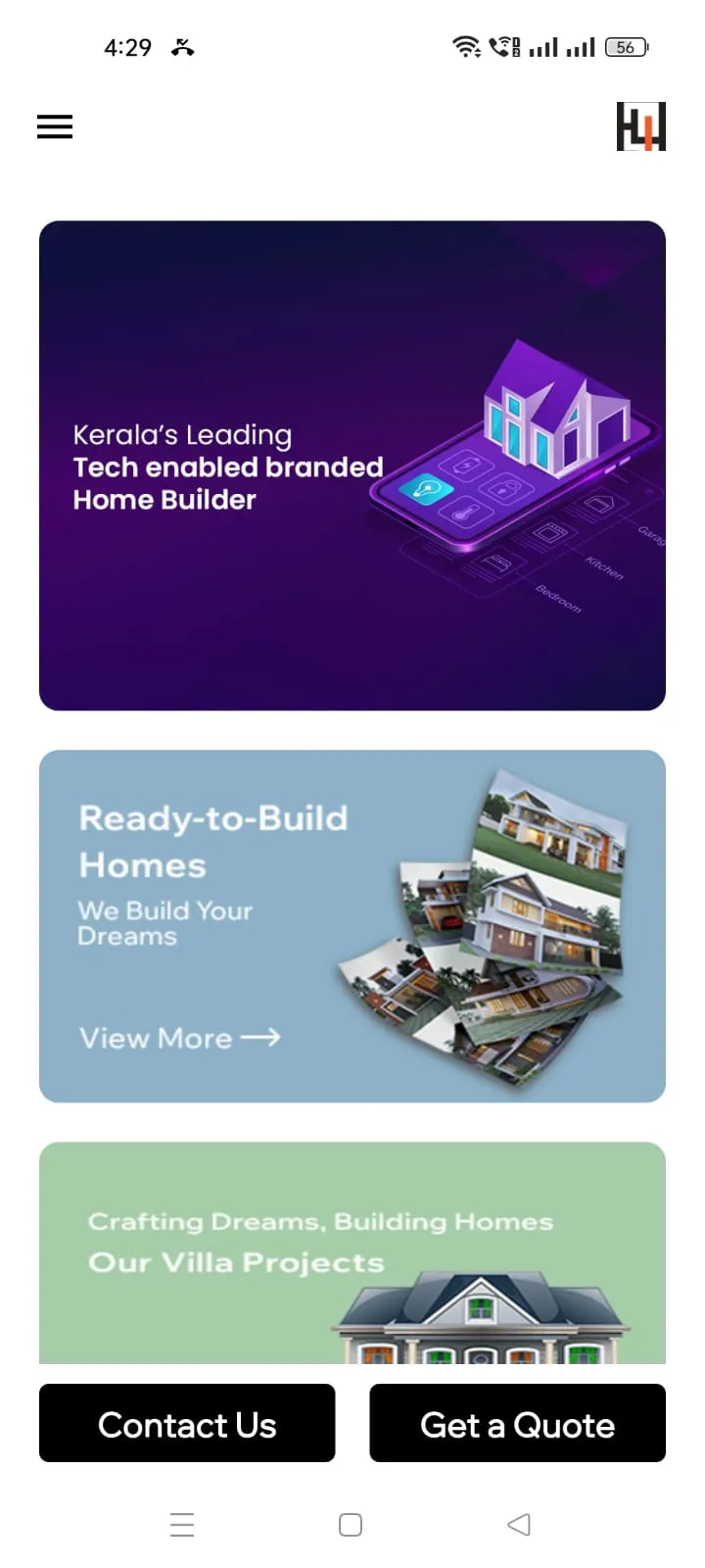 Homes4 | Indus Appstore | Screenshot