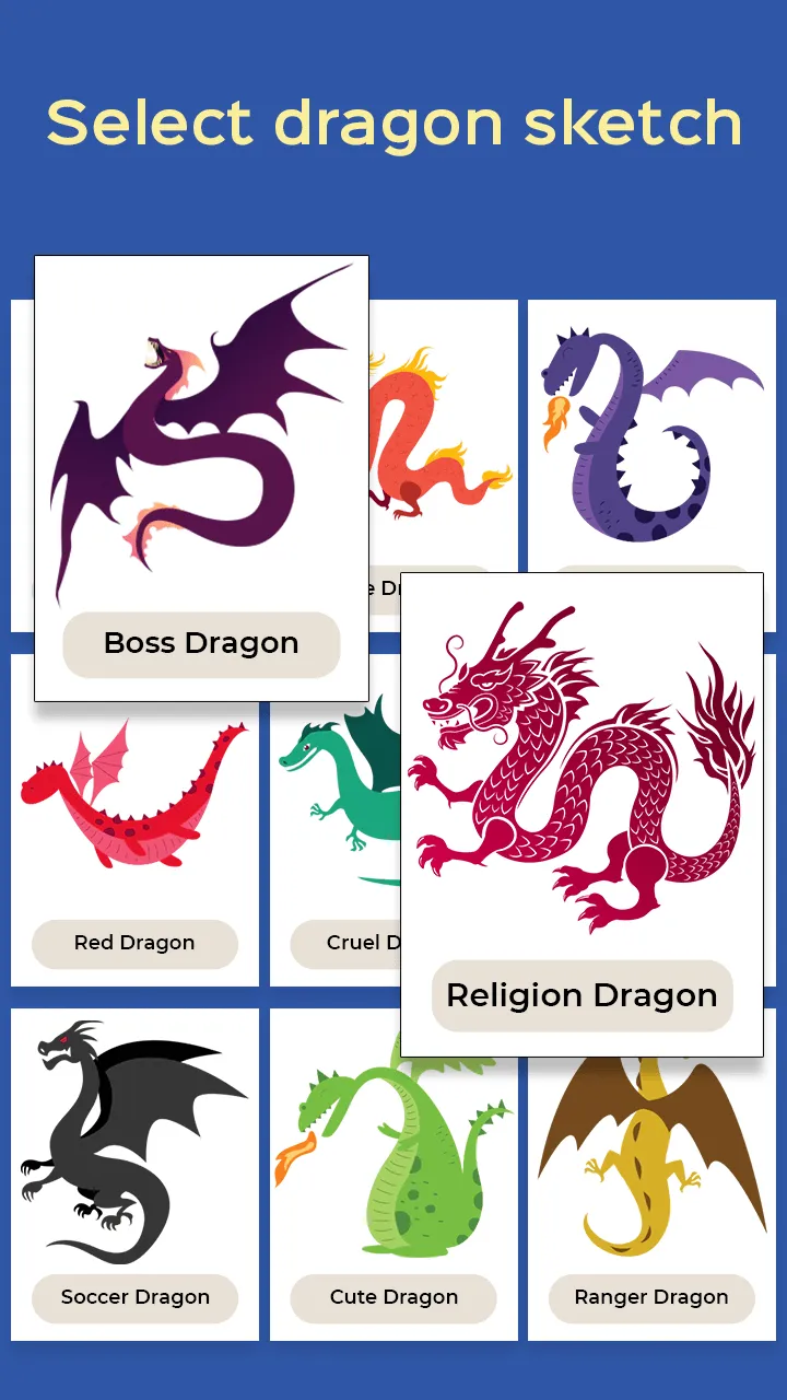 How to Draw Dragon | Indus Appstore | Screenshot