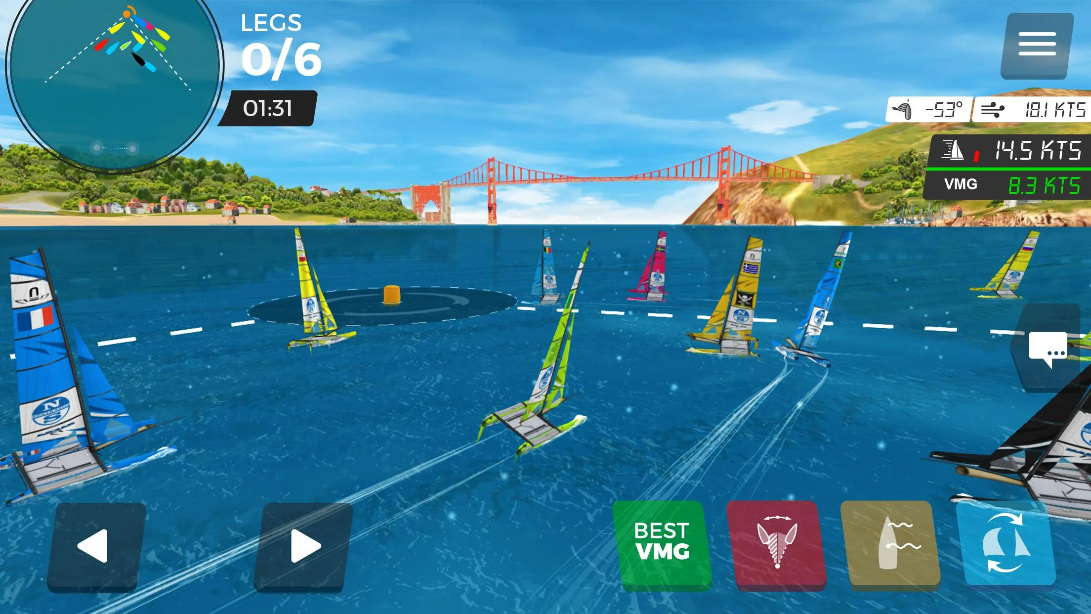 Virtual Regatta Inshore | Indus Appstore | Screenshot