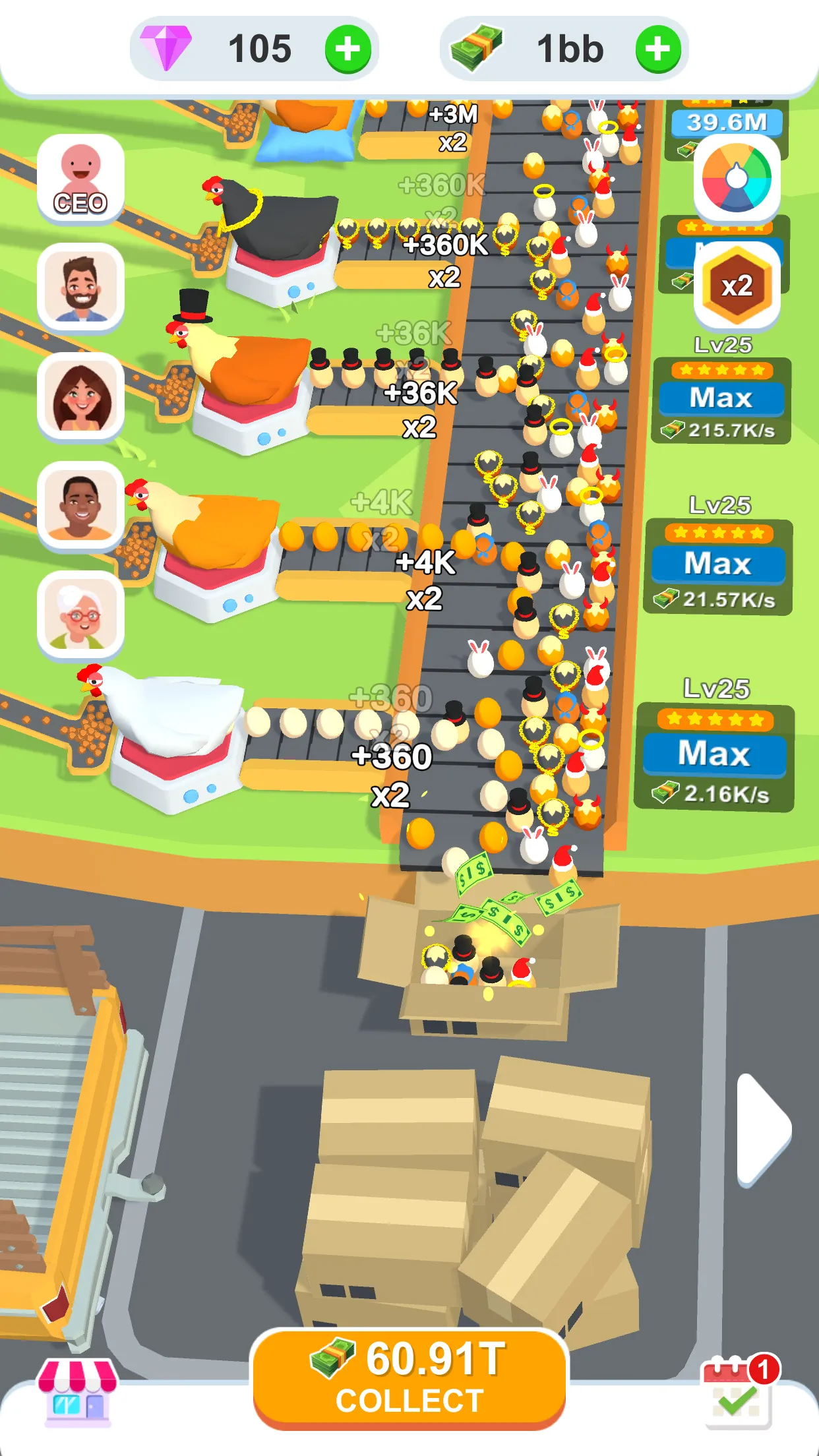Idle Egg Factory | Indus Appstore | Screenshot