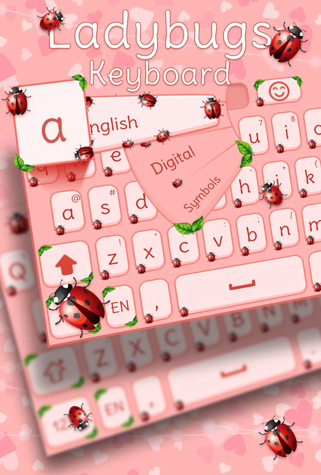 Ladybugs keyboard | Indus Appstore | Screenshot