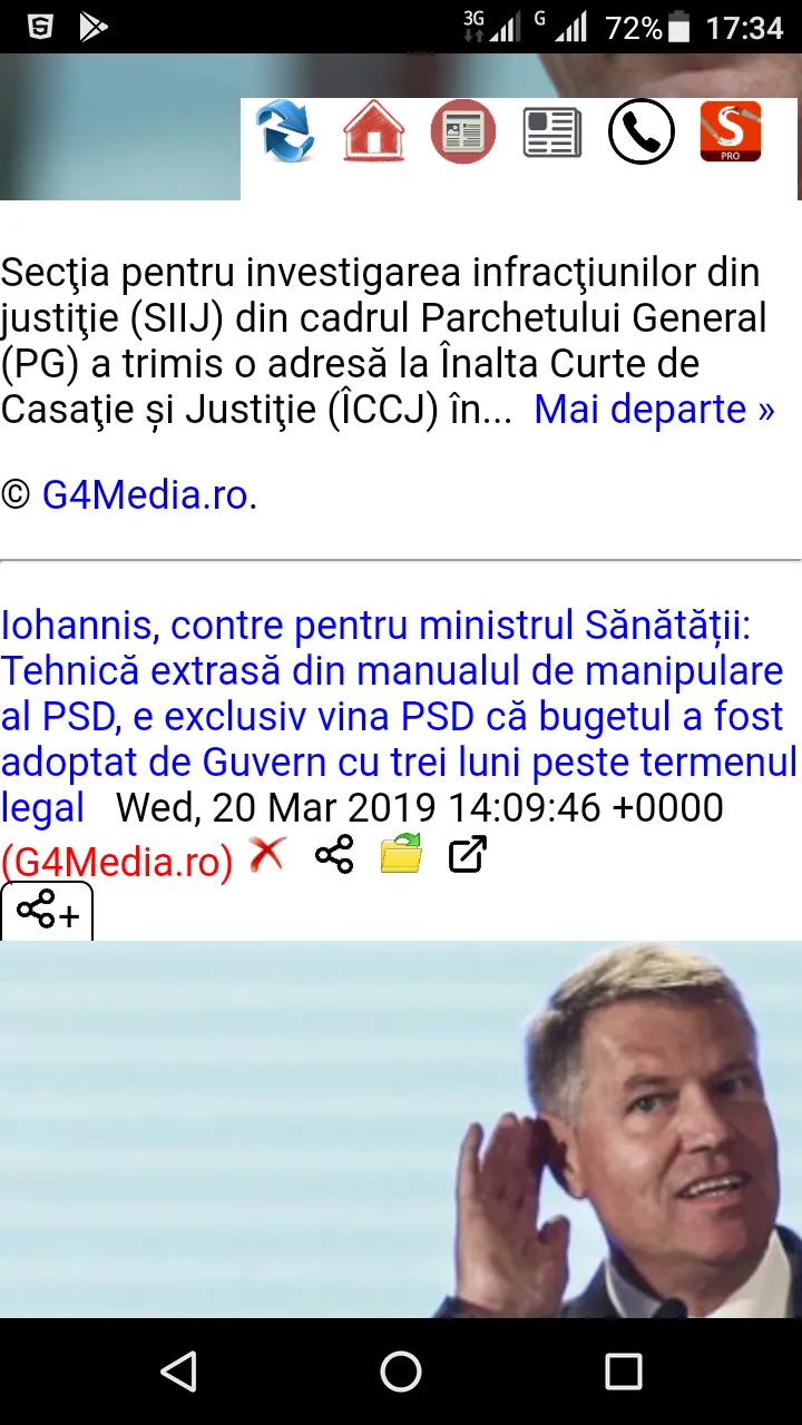 Știri și evenimente România | Indus Appstore | Screenshot