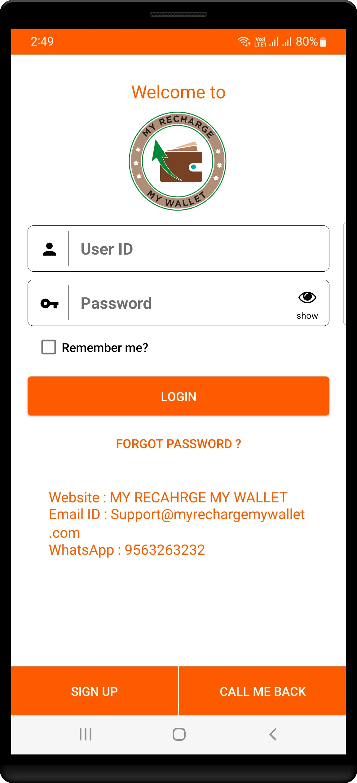 My Recharge My wallet | Indus Appstore | Screenshot