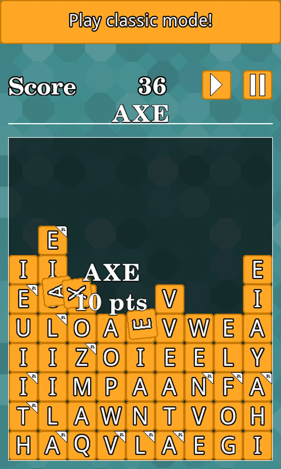 WordTris - Word spelling game | Indus Appstore | Screenshot