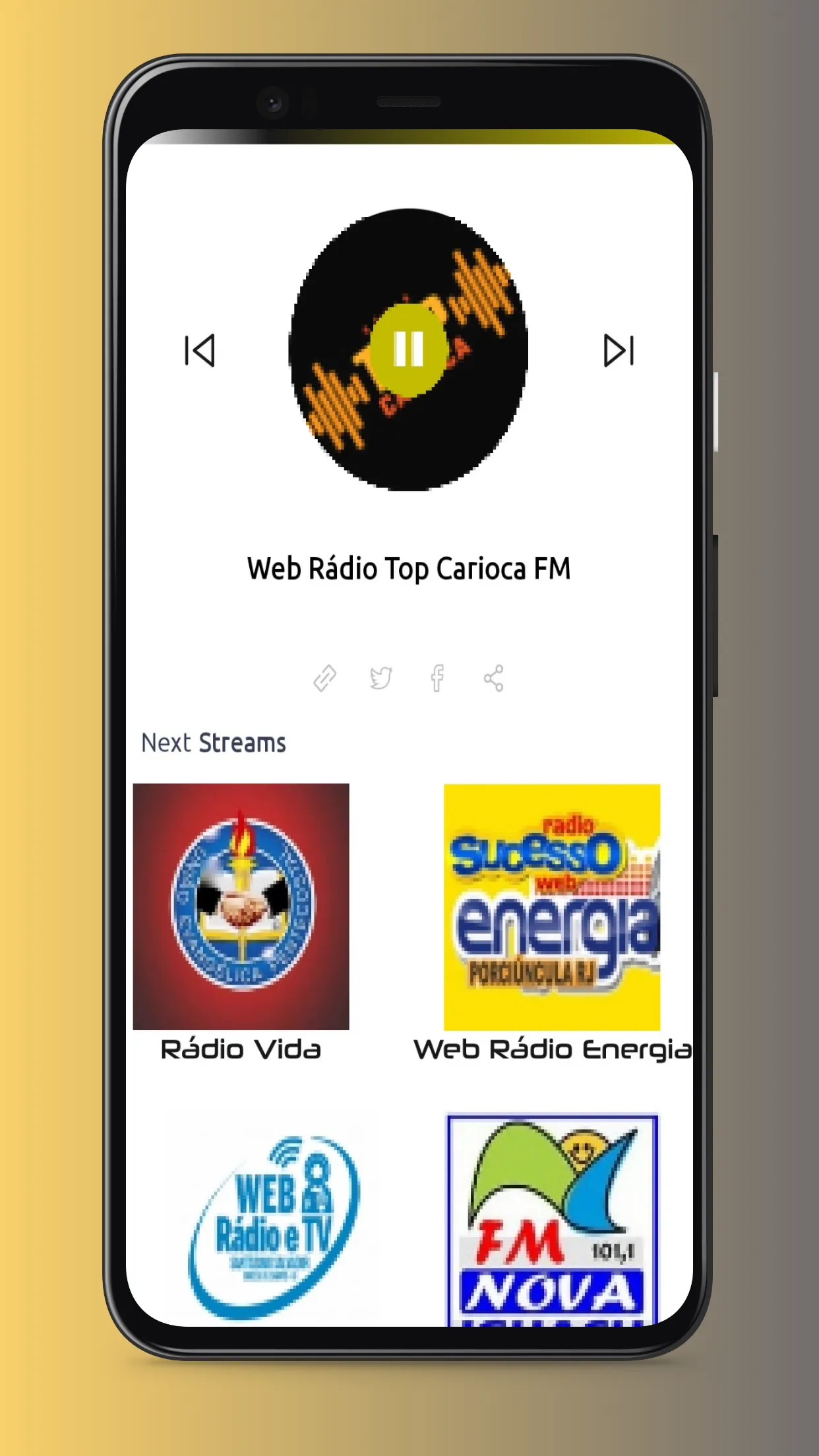 Radio Rio de Janeiro FM & AM | Indus Appstore | Screenshot