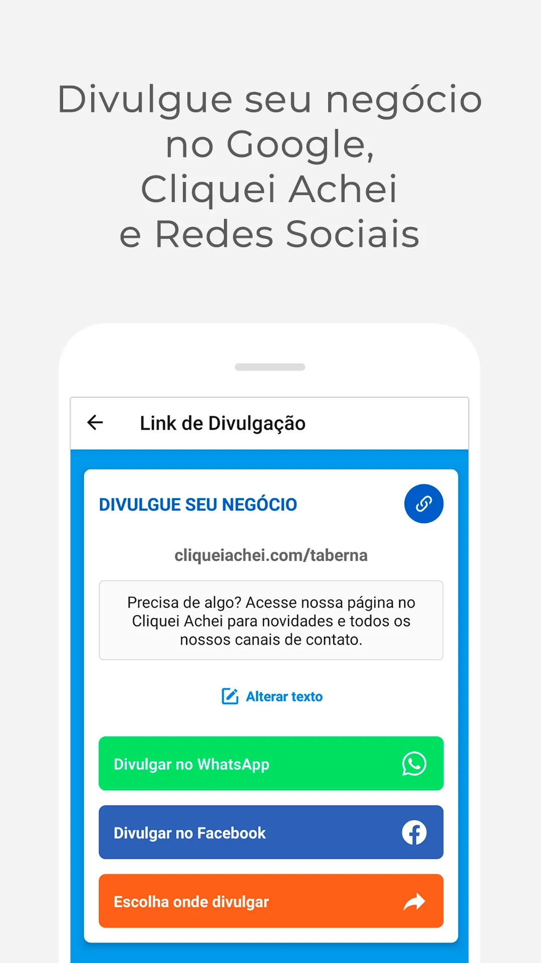 Divulgador de Empresas do Cliq | Indus Appstore | Screenshot