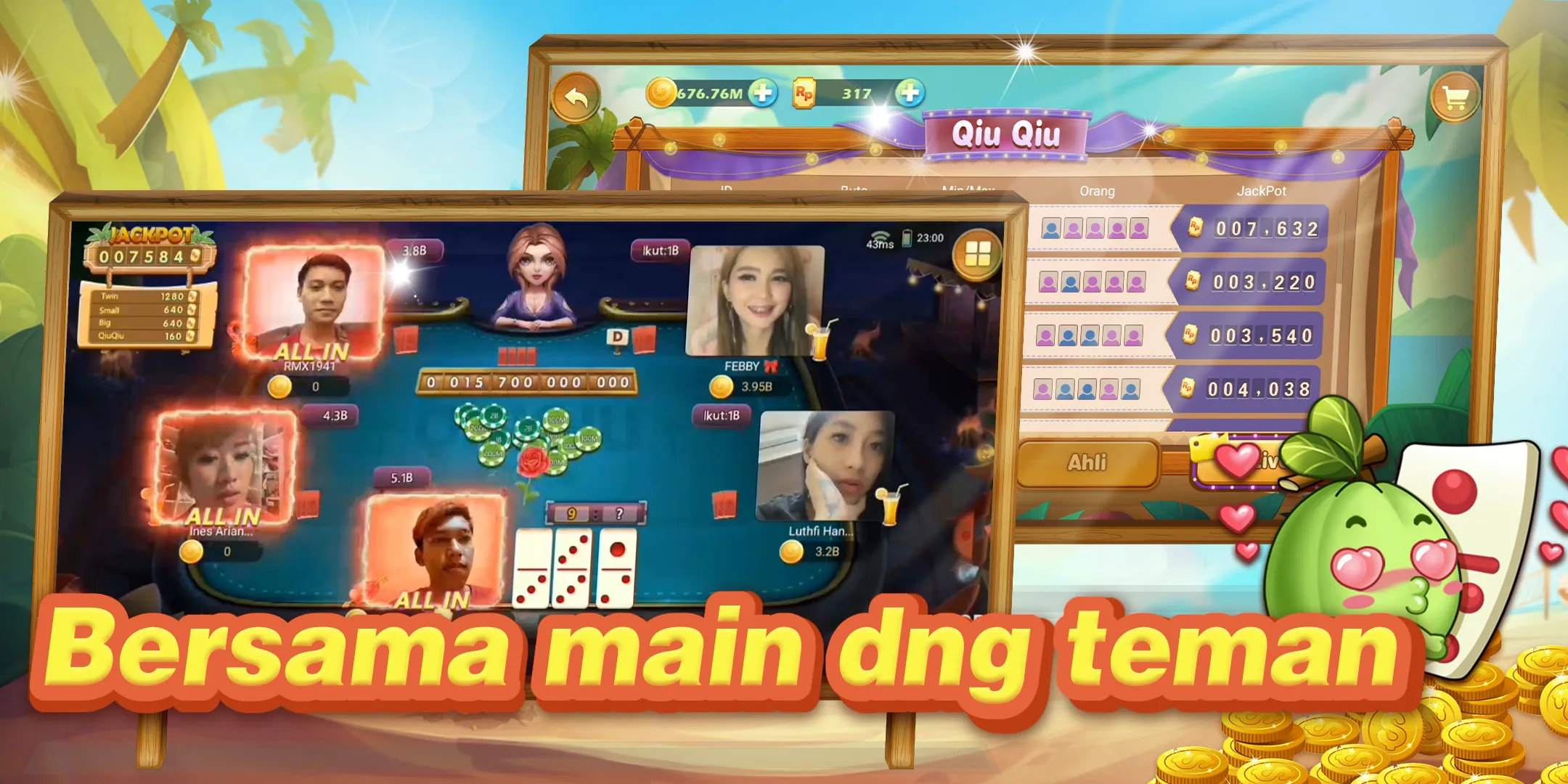 Domino QiuQiu Zumba | Indus Appstore | Screenshot