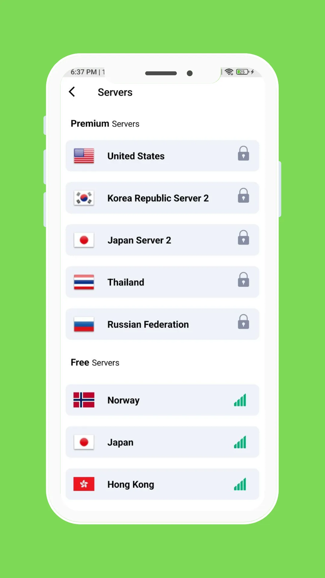 Accent VPN | Indus Appstore | Screenshot