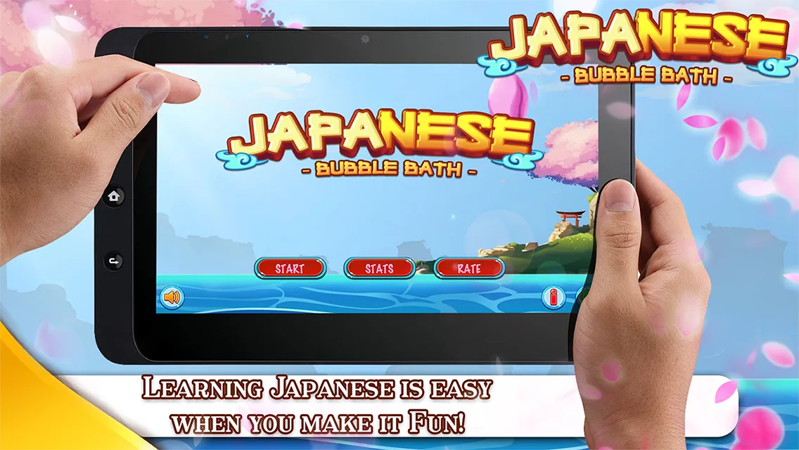 Learn Japanese Bubble Bath | Indus Appstore | Screenshot