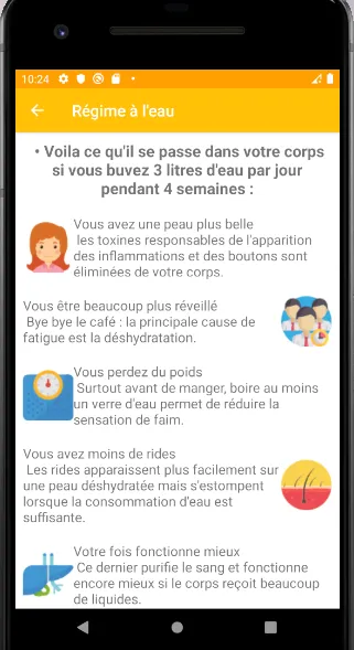 Perdre du Poids Régime à l'eau | Indus Appstore | Screenshot