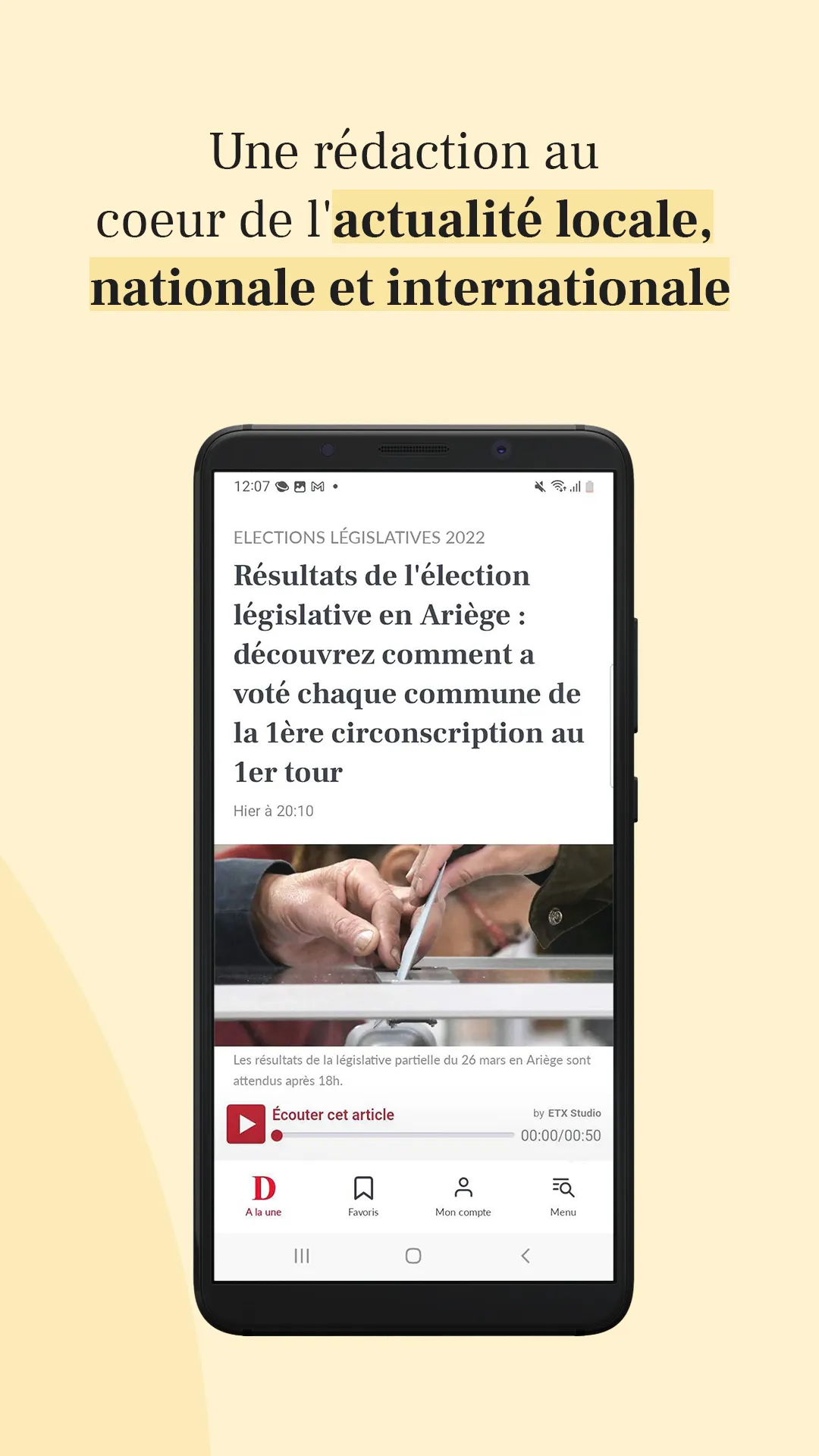 La Dépêche - Actus en direct | Indus Appstore | Screenshot