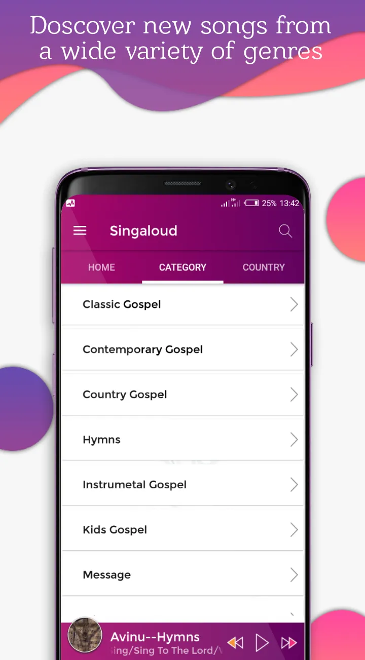 Great Gospel Songs & Radio Sta | Indus Appstore | Screenshot