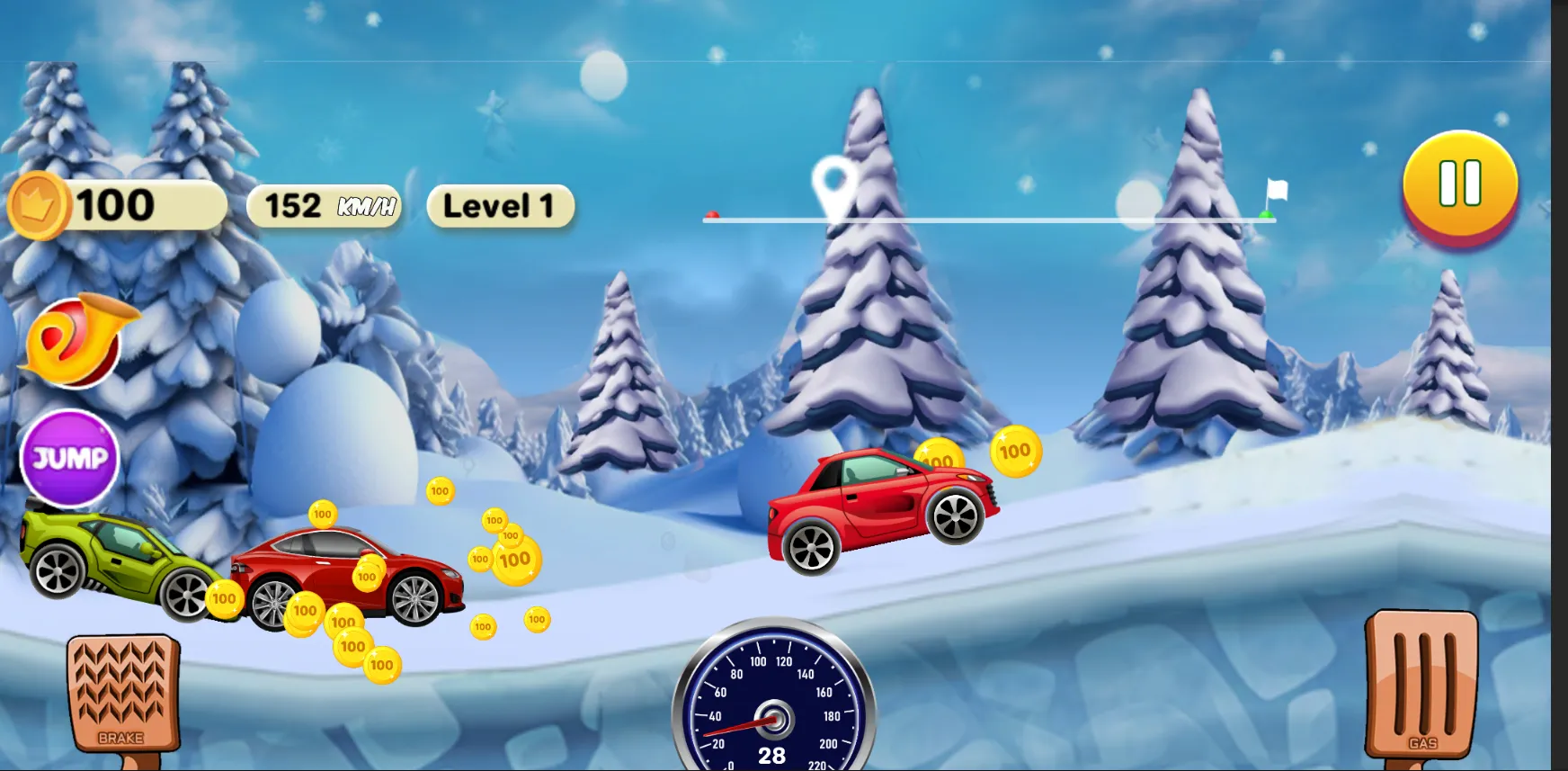 Mountain Hill Climb Car Racer | Indus Appstore | Screenshot