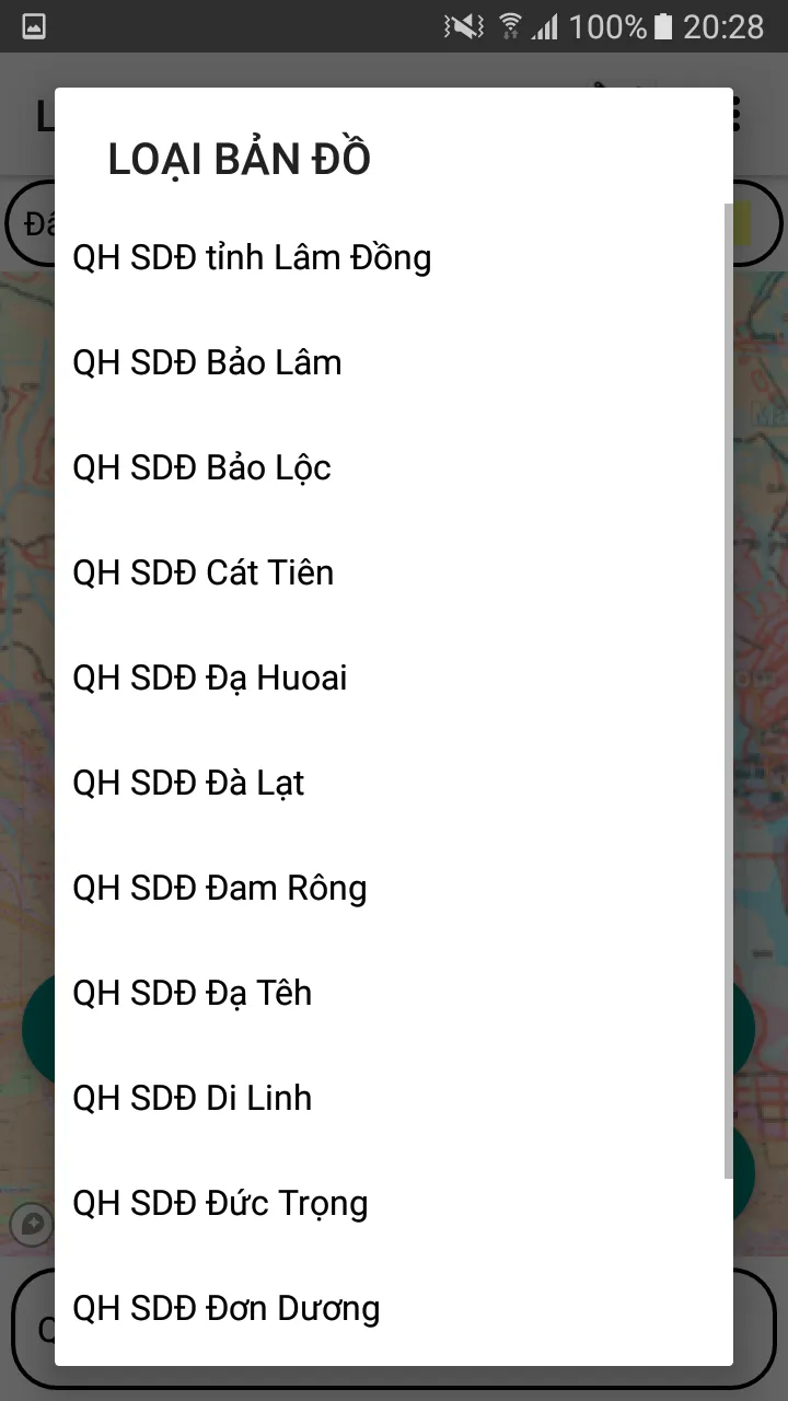 QH sử dụng đất Lâm Đồng | Indus Appstore | Screenshot