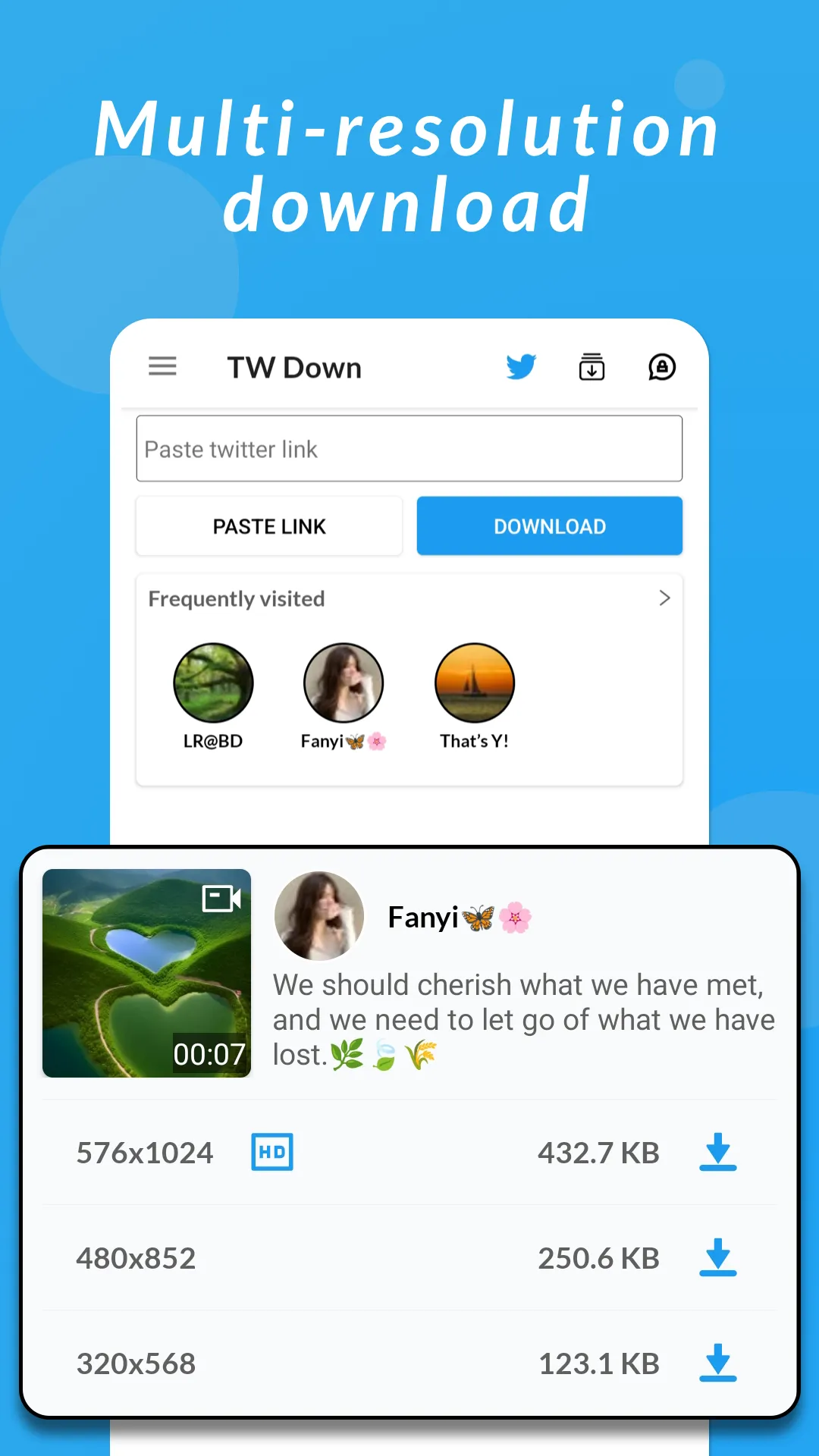 Download Twitter Videos - GIF | Indus Appstore | Screenshot