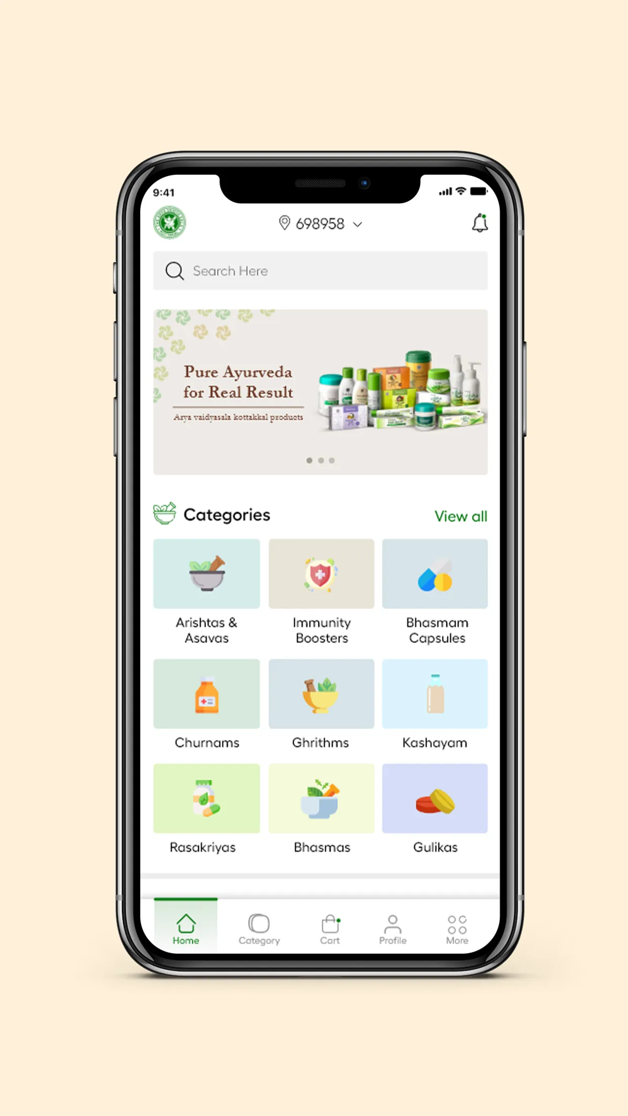 Kottakkal Ayurveda | Indus Appstore | Screenshot