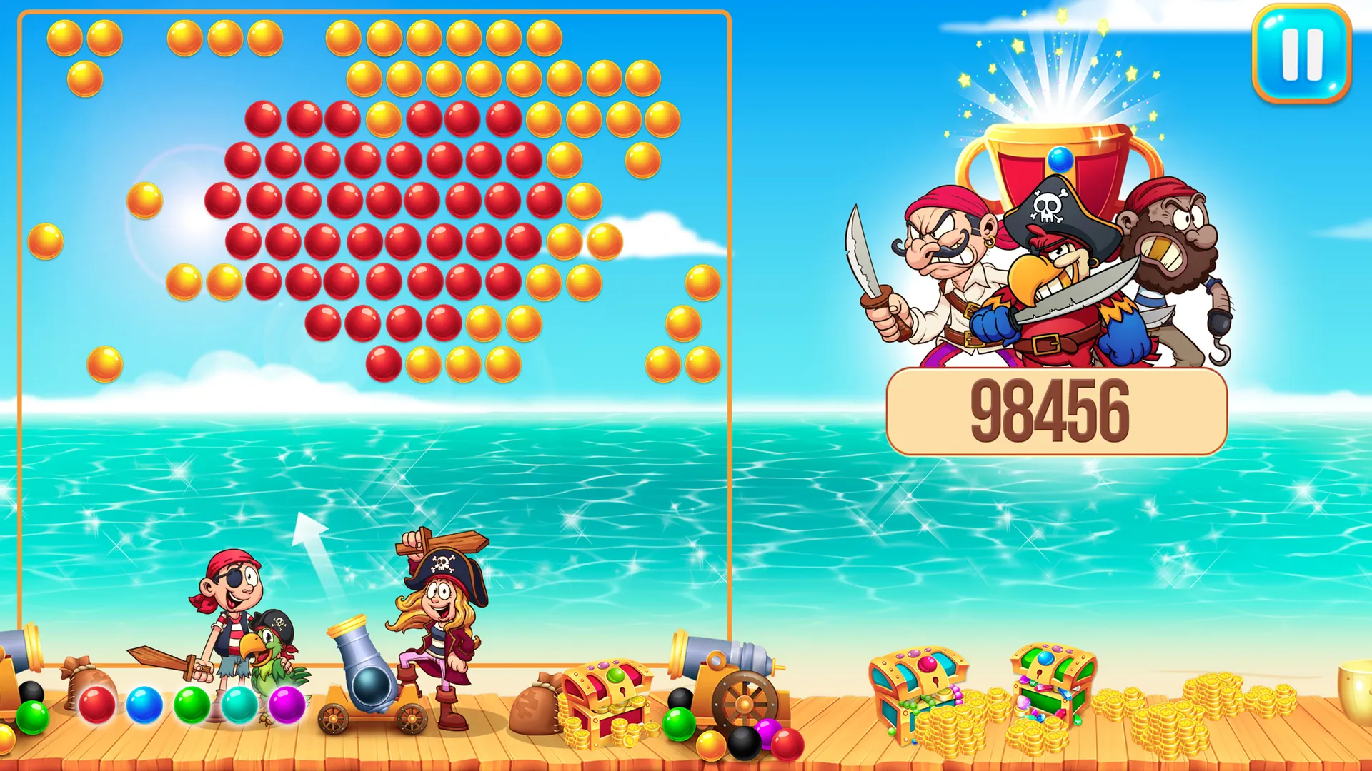 Bubble Pirate Shooter | Indus Appstore | Screenshot