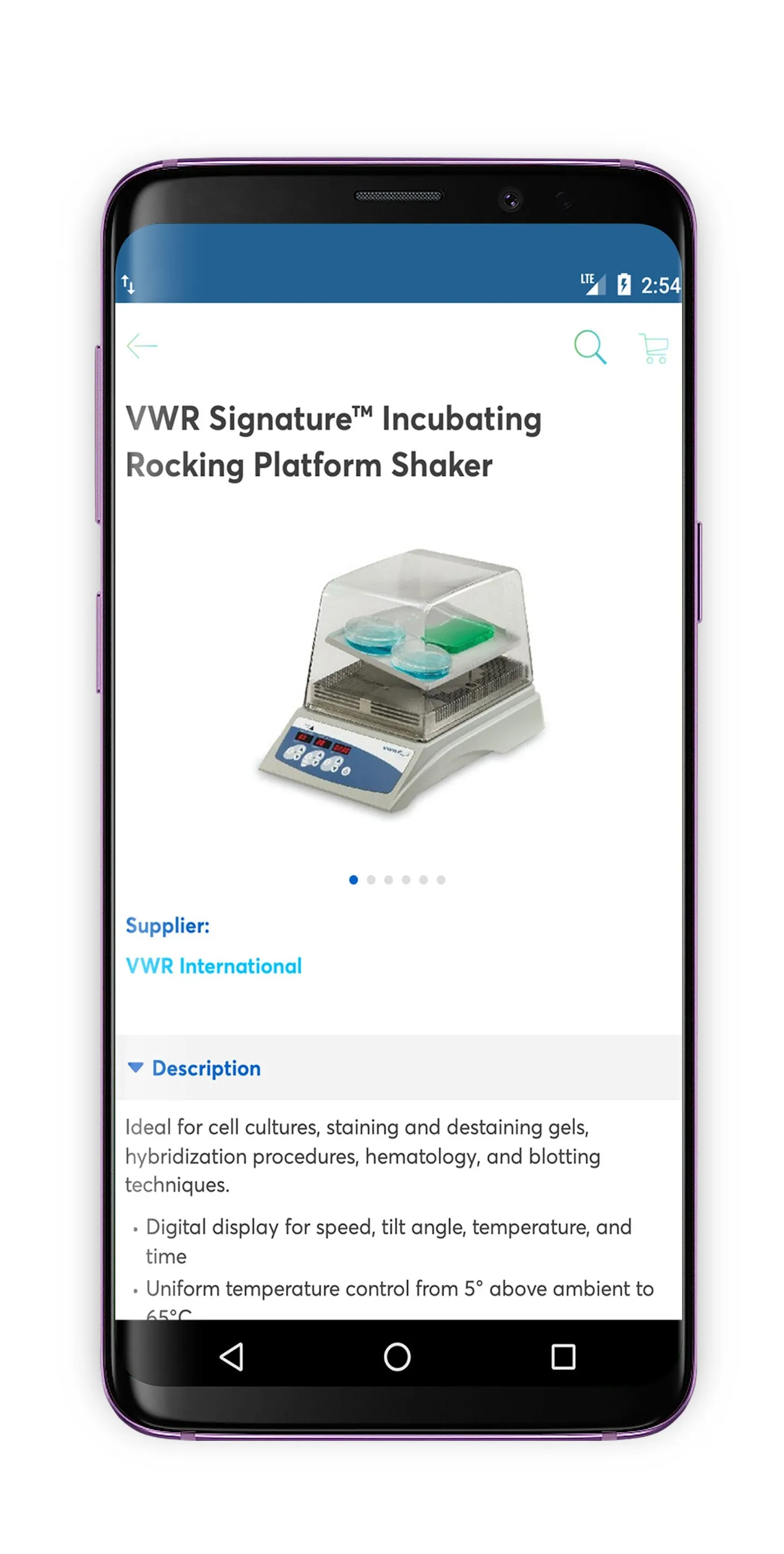 VWR Lab Supplies | Indus Appstore | Screenshot