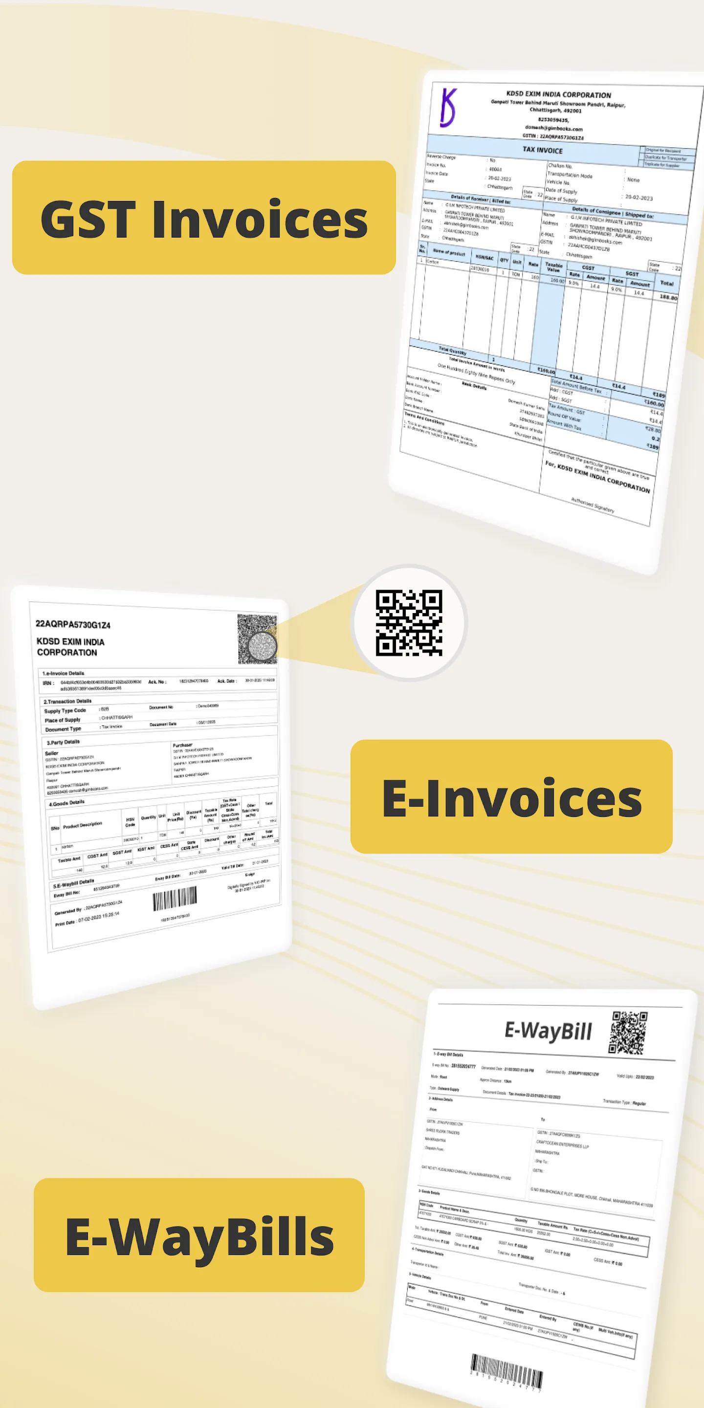 GimBooks: Invoice, Billing App | Indus Appstore | Screenshot