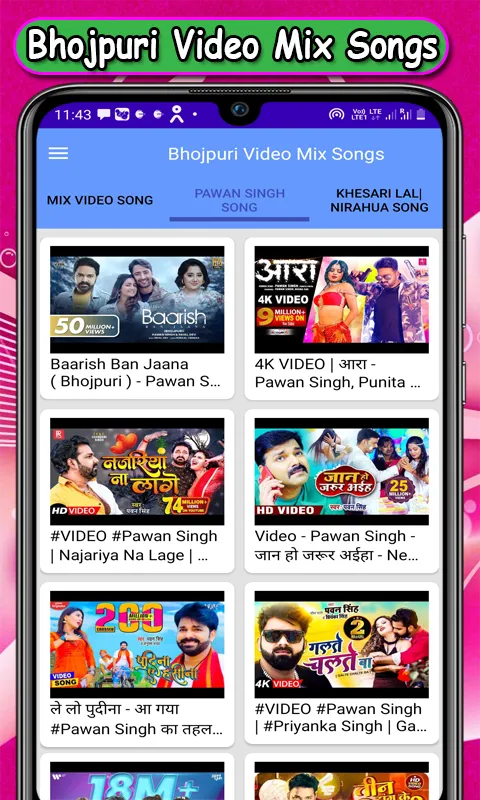 Bhojpuri Video Songs HD 2023 | Indus Appstore | Screenshot