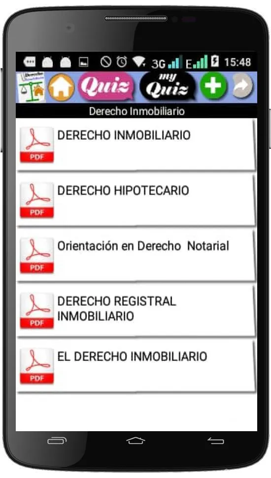 CURSO DE DERECHO INMOBILIARIO | Indus Appstore | Screenshot