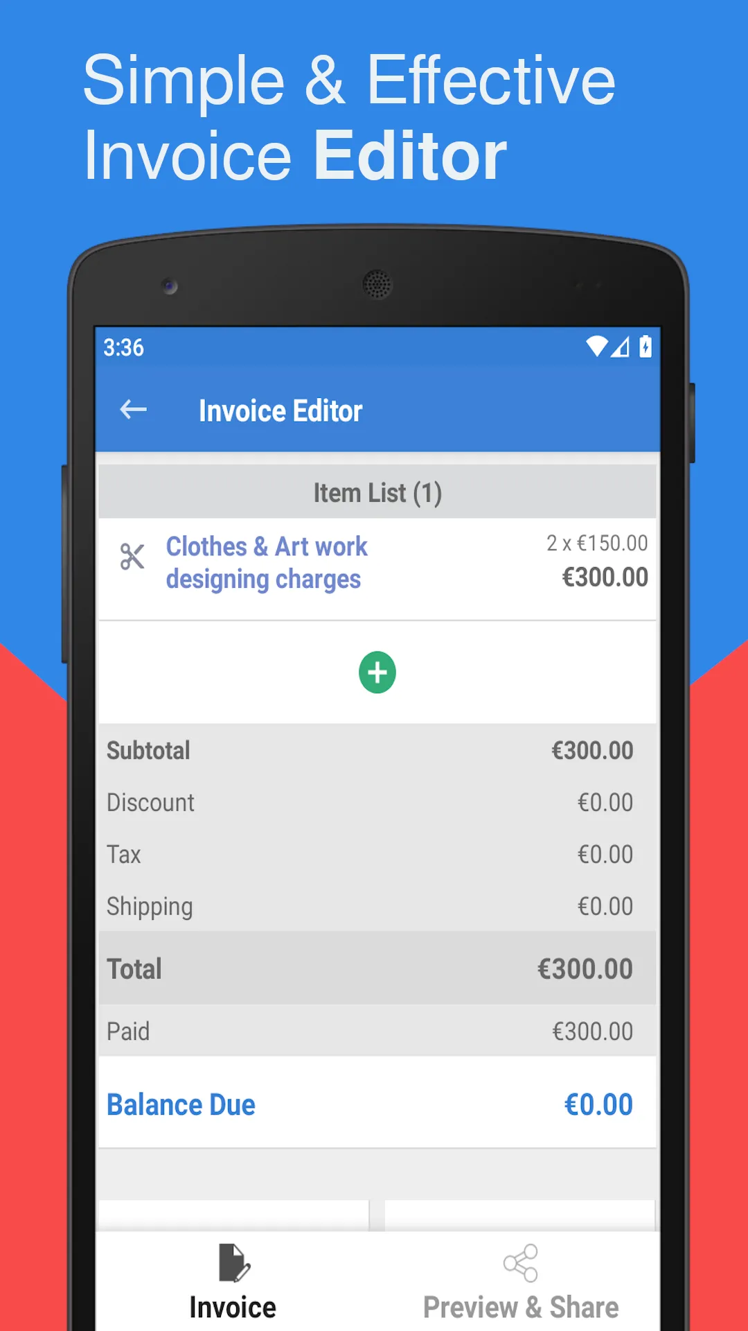 InvoiceTemple: Invoice billing | Indus Appstore | Screenshot