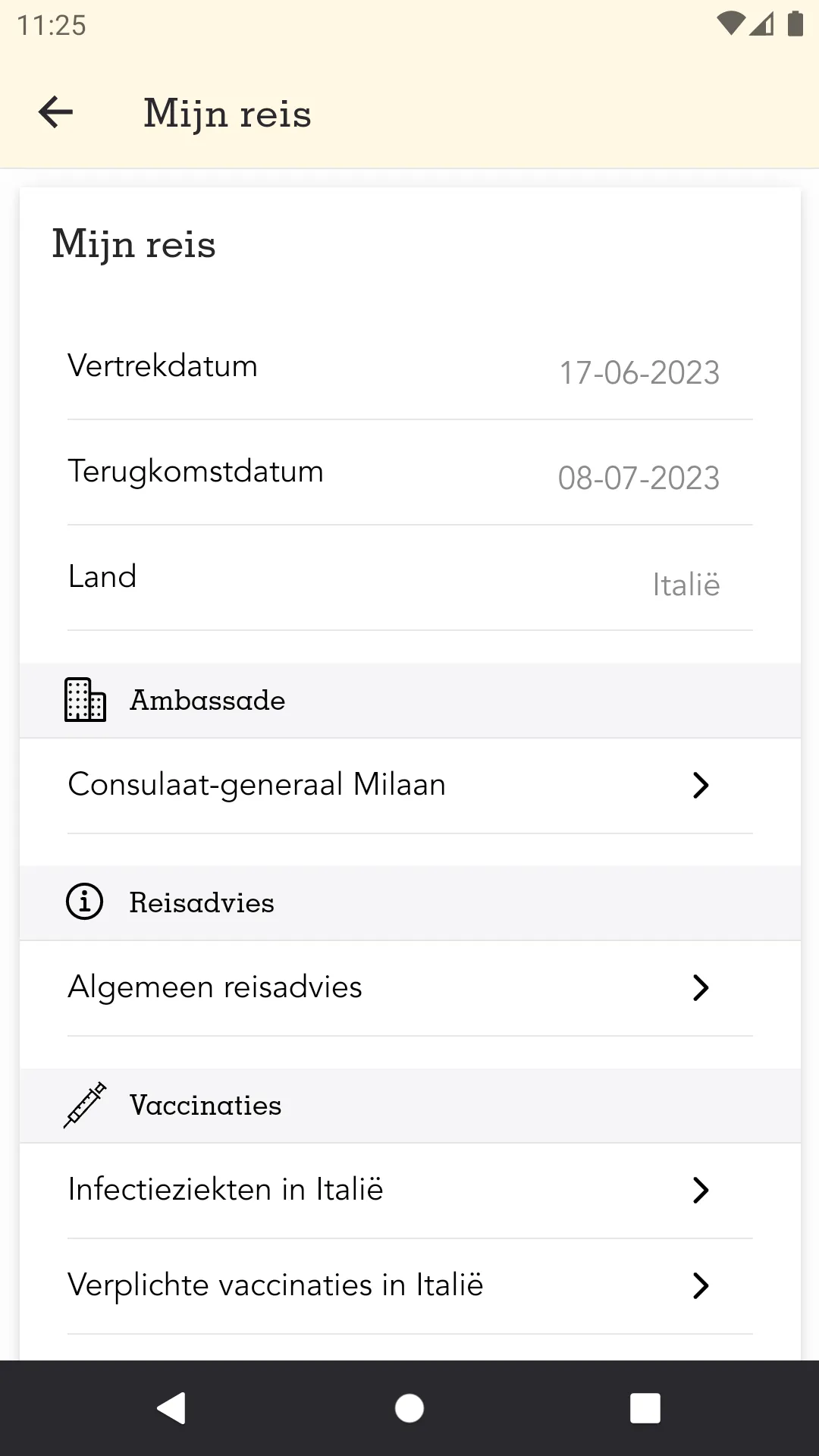 Hulp op reis van a.s.r. | Indus Appstore | Screenshot