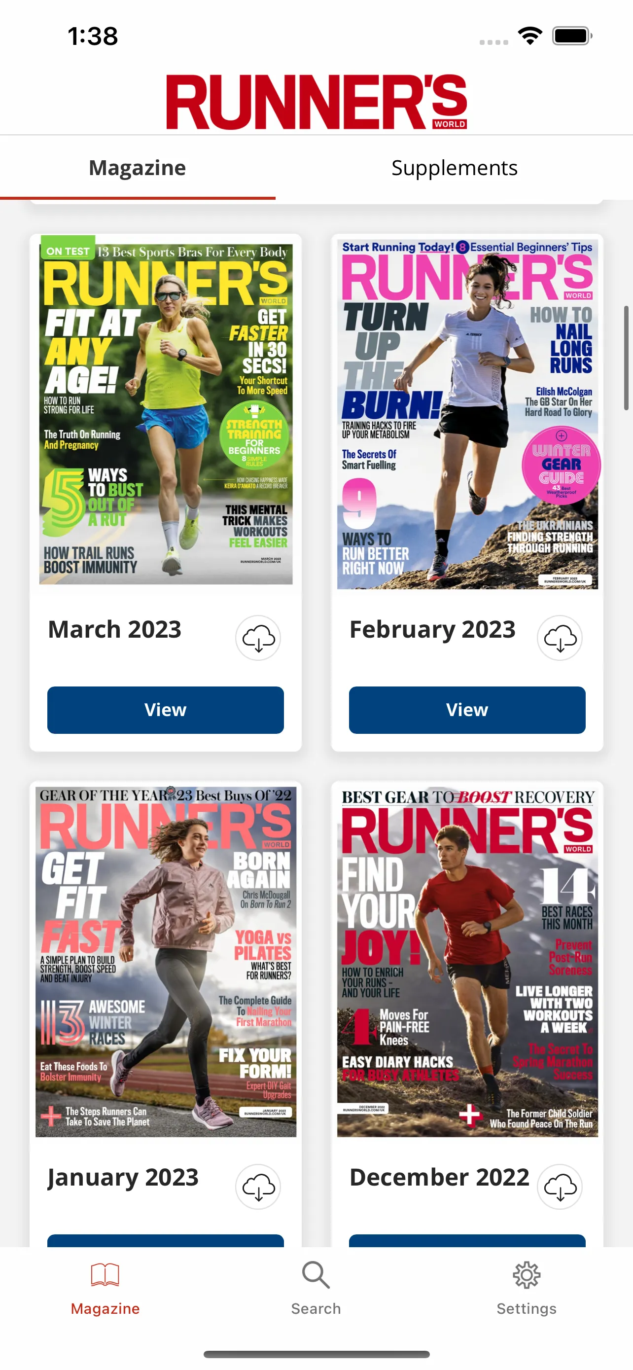 Runner's World UK | Indus Appstore | Screenshot