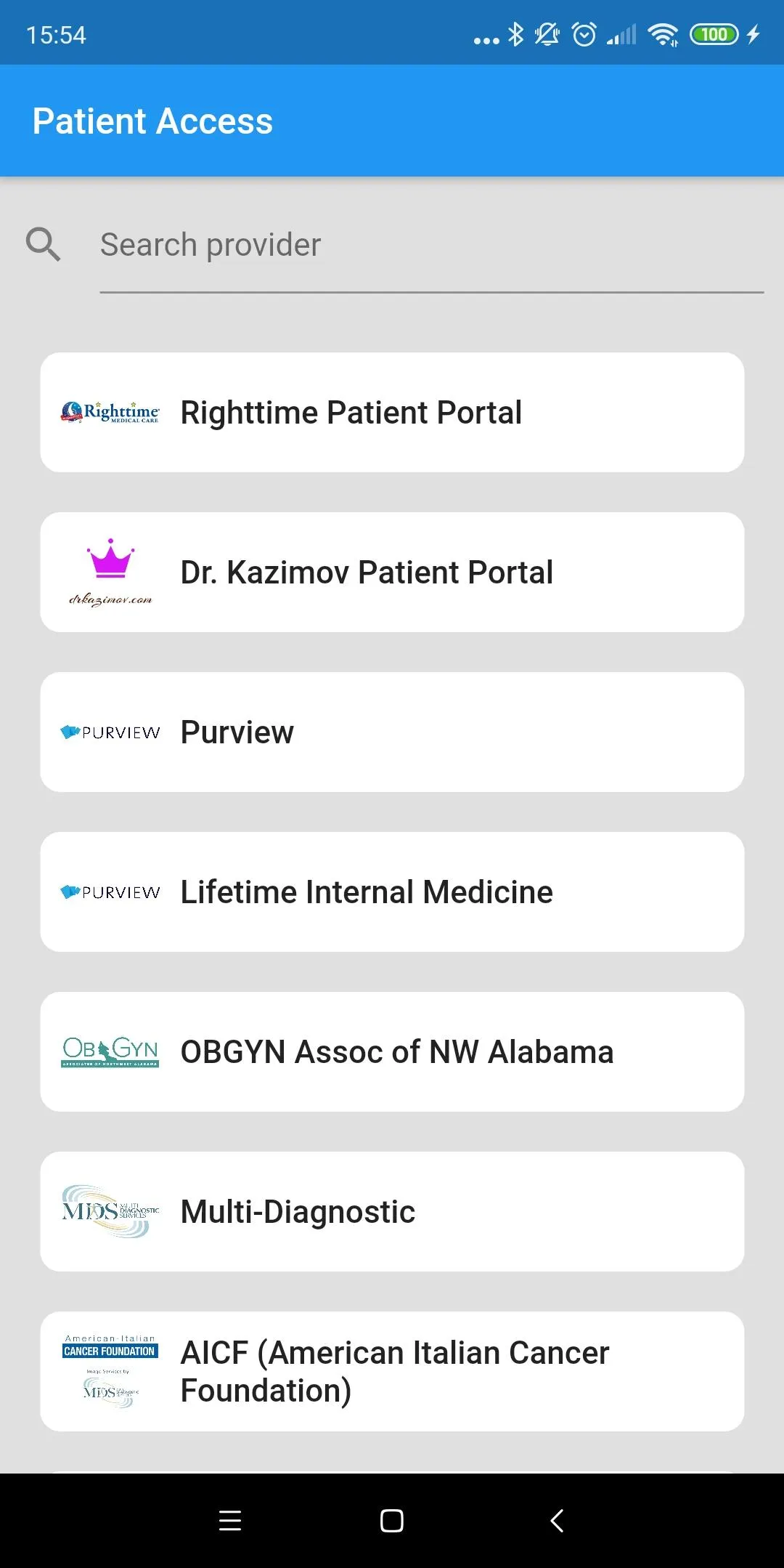 Purview Patient Access | Indus Appstore | Screenshot