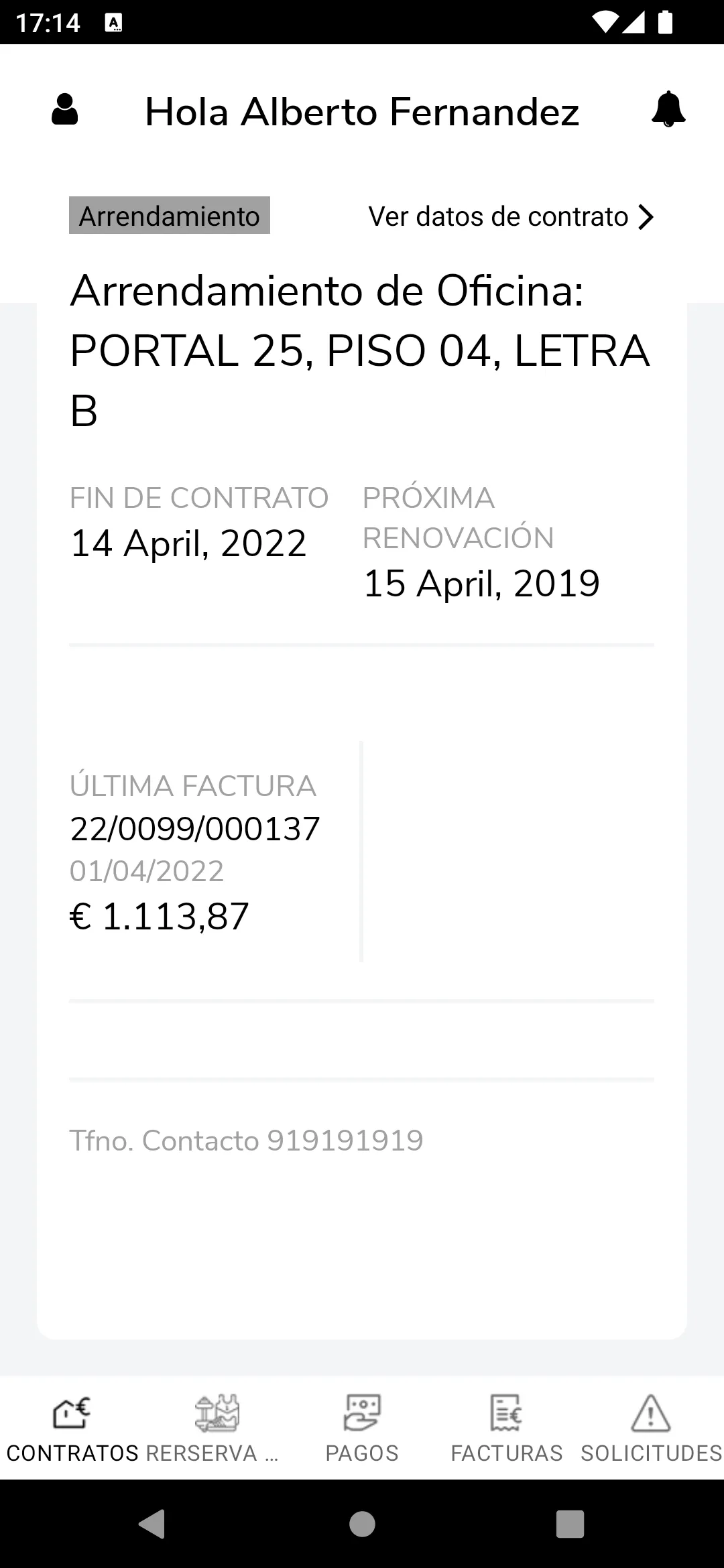 Sistema de Información EXXACON | Indus Appstore | Screenshot