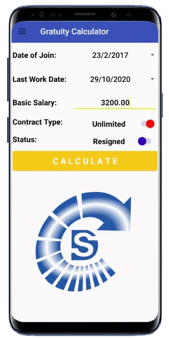 Gratuity Calculator UAE | Indus Appstore | Screenshot